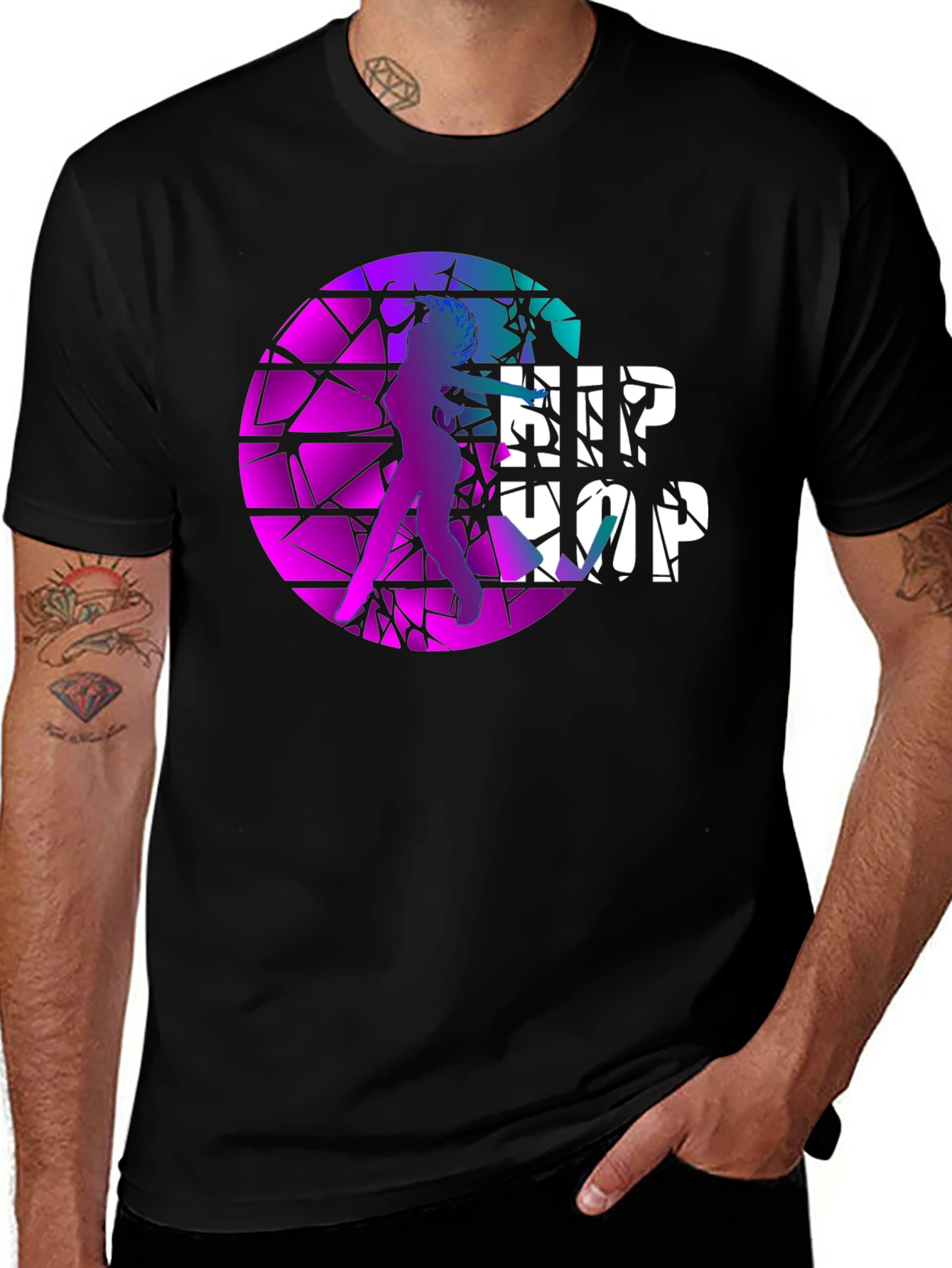 Variant 5 of Hip Hop Dancer Graphic T-Shirt