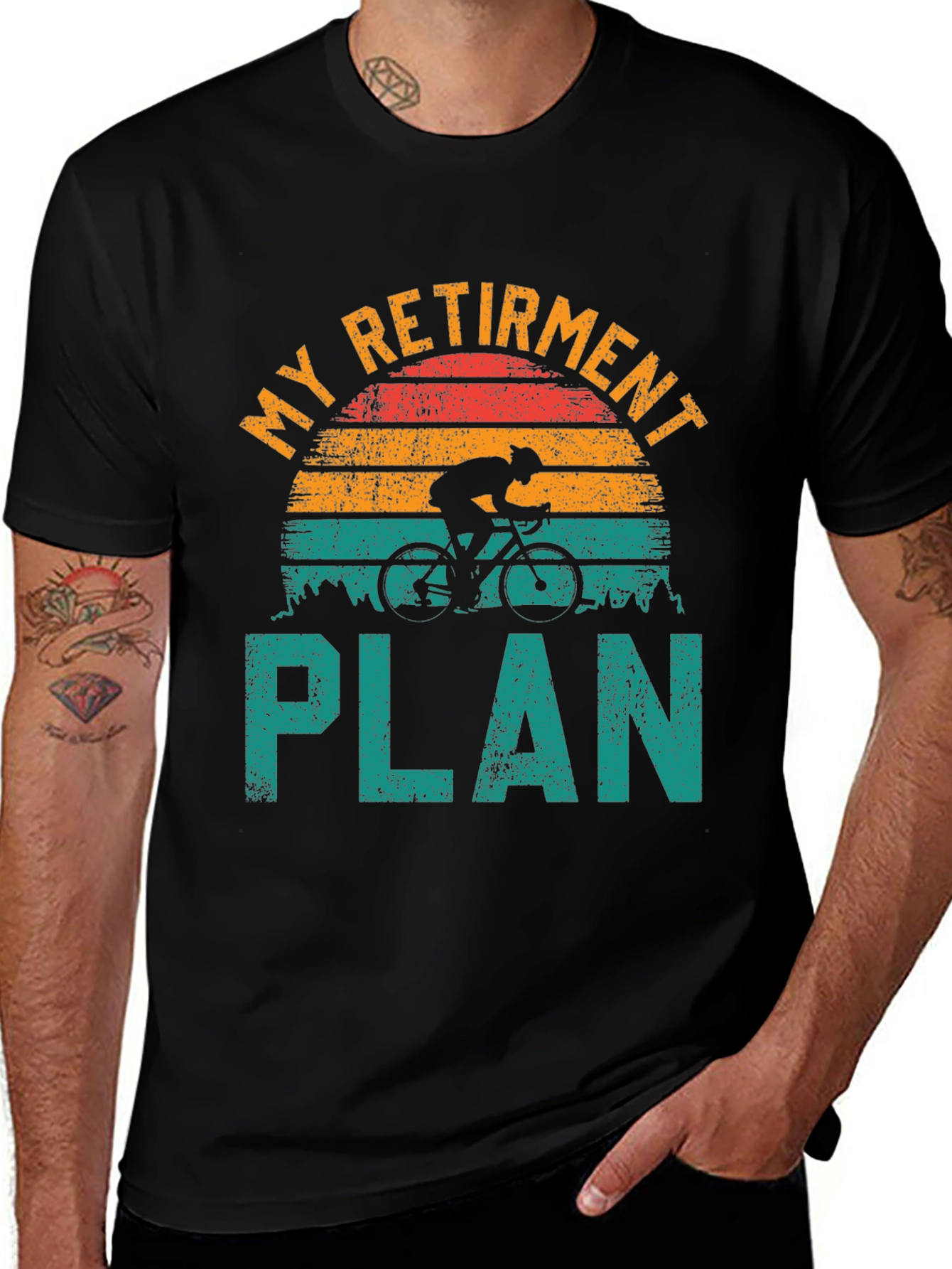 Variant 29 of My Retirement Plan Biking T-Shirt