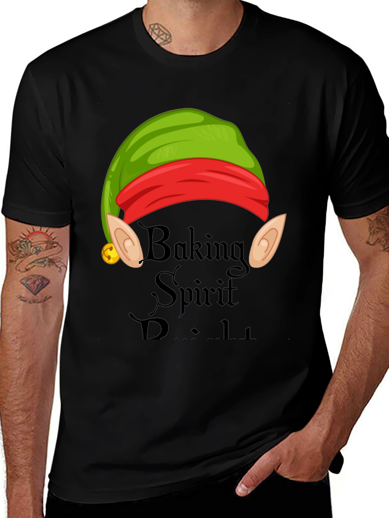 Variant 4 of Baking Spirit Elf T-Shirt