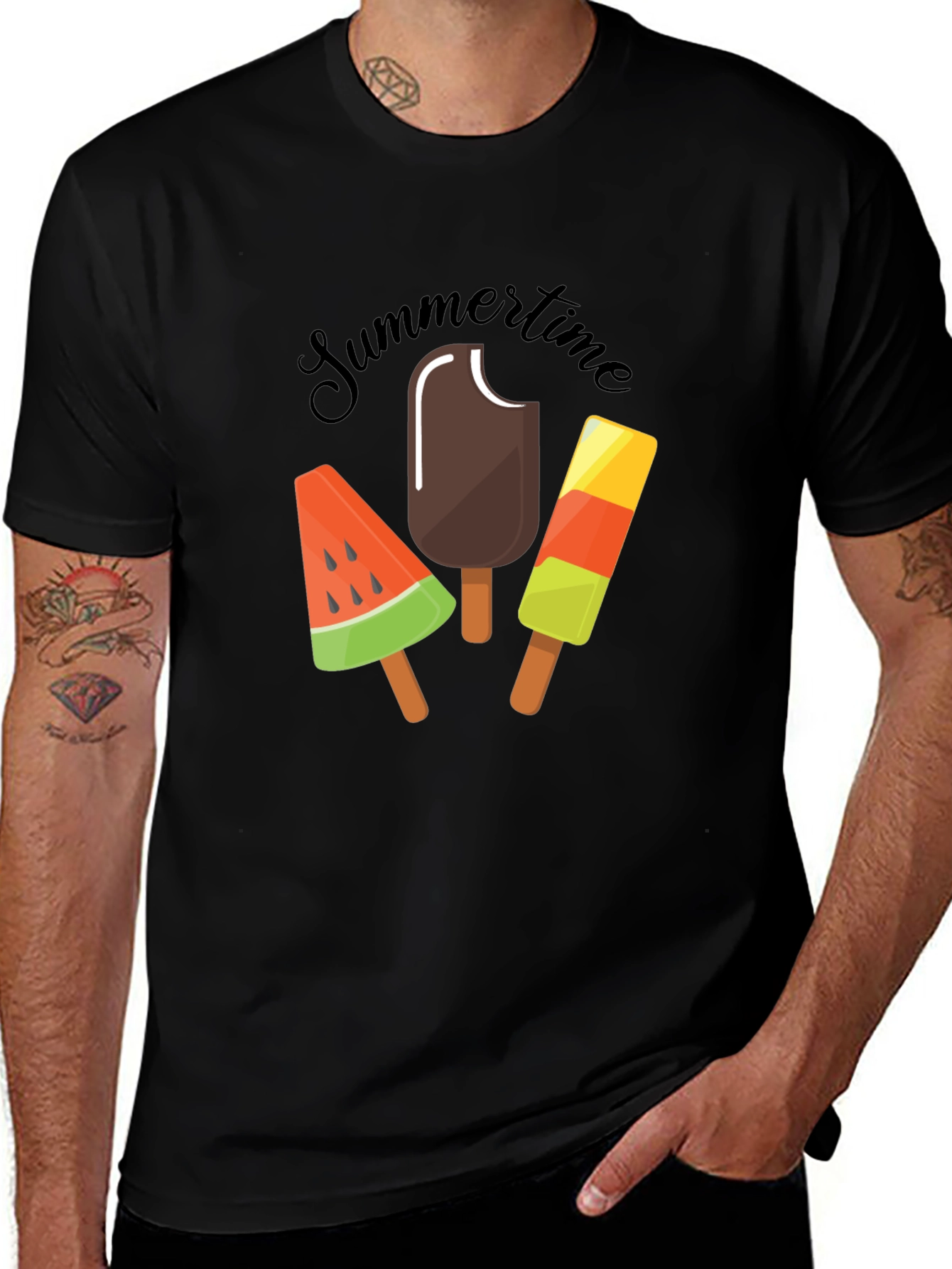 Variant 21 of Summertime Popsicle Graphic T-Shirt