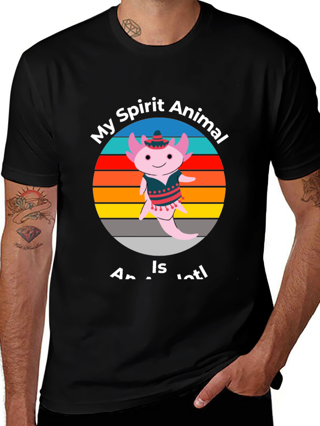 Variant 25 of Axolotl Spirit Animal T-Shirt