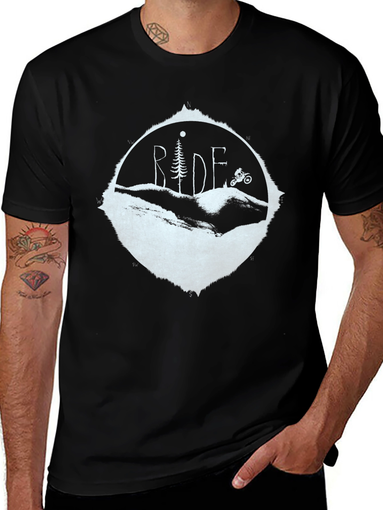 Variant 27 of Ride Mountain Bike T-Shirt - Adventure Tee