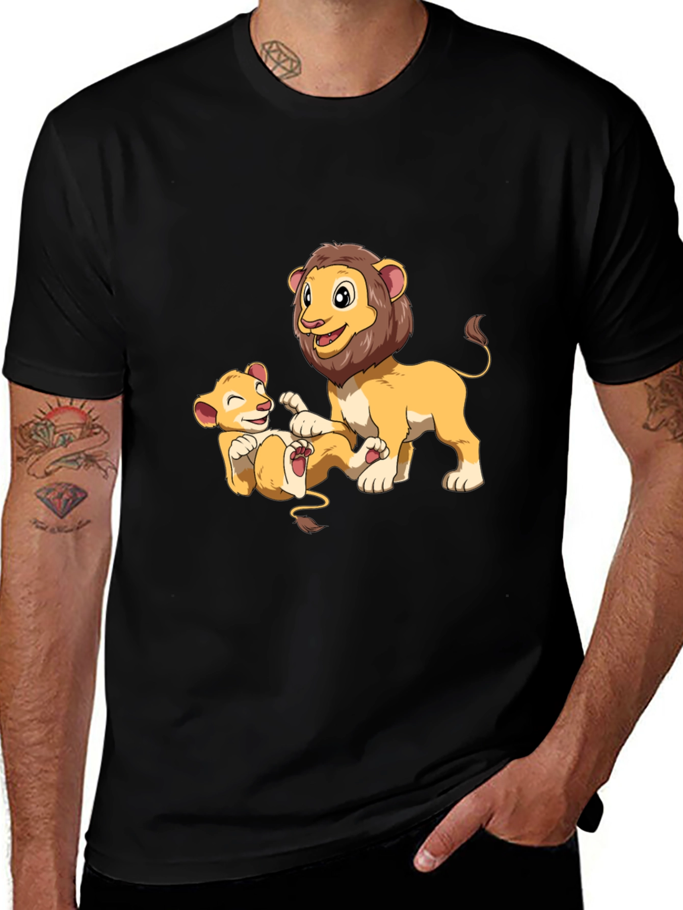 Lion King T-Shirt - Simba and Mufasa