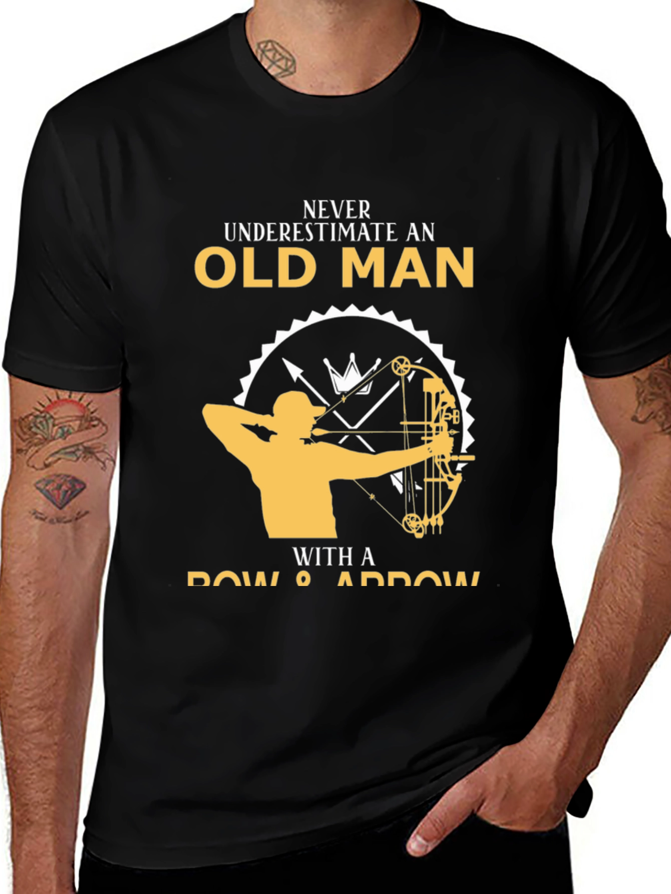 Variant 29 of Never Underestimate Old Man T-Shirt