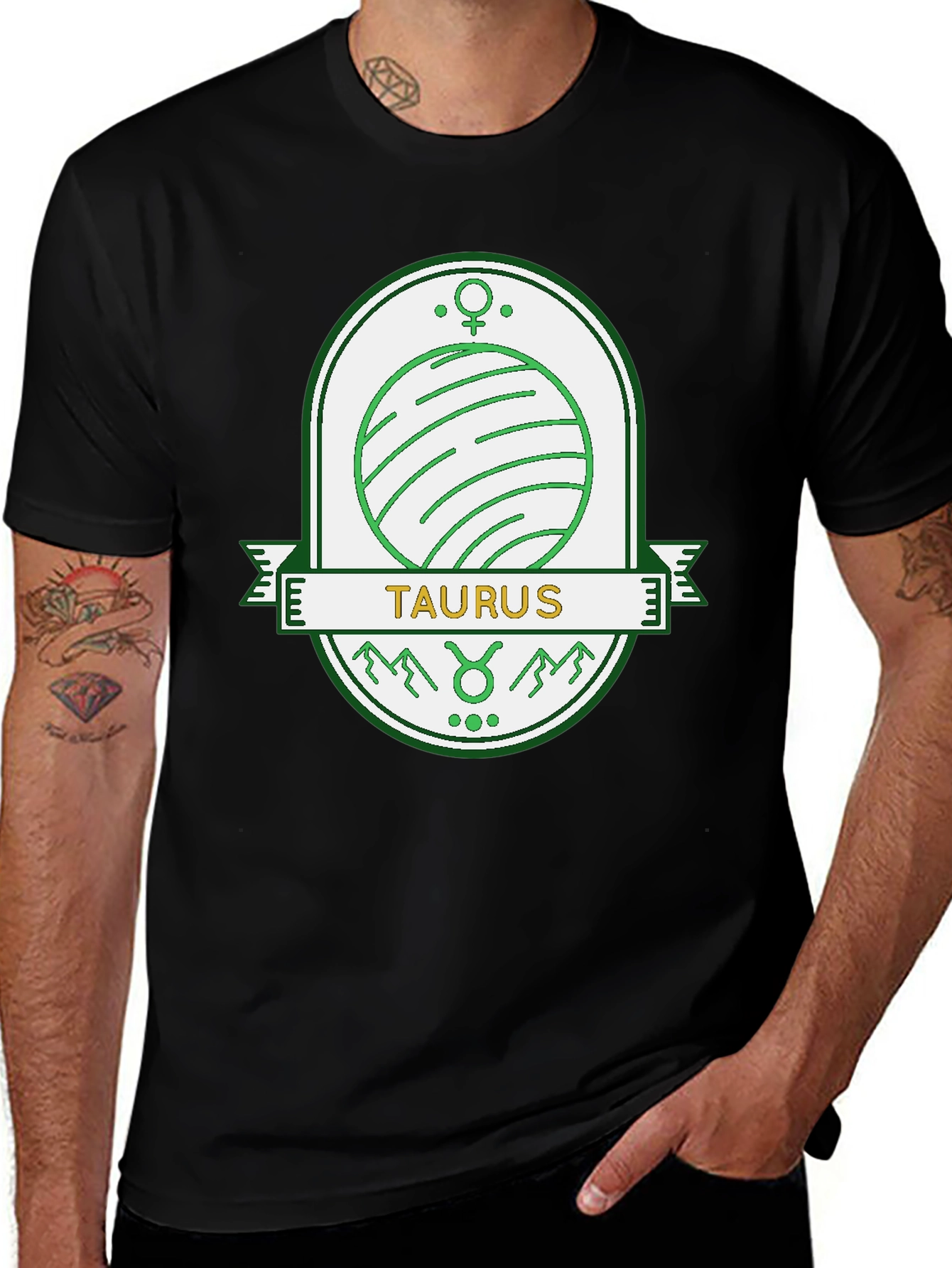 Taurus Zodiac Graphic Tee - Stylish Astrology Shirt