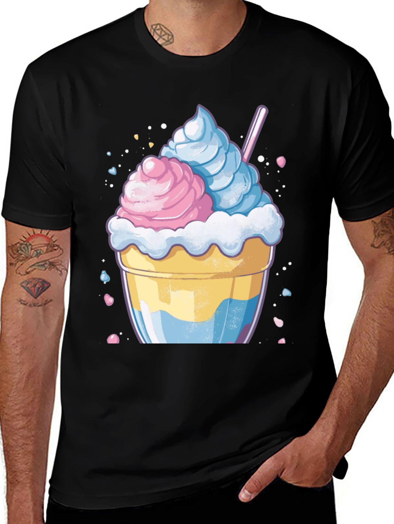 Variant 25 of Sweet Treat T-Shirt: Cupcake Design