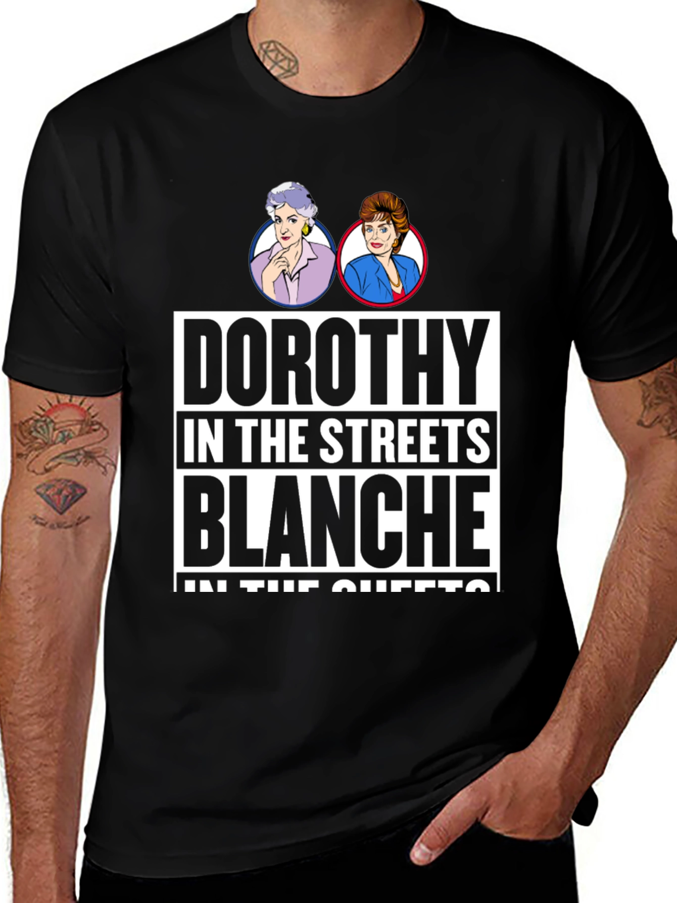 Golden Girls Dorothy and Blanche T-Shirt