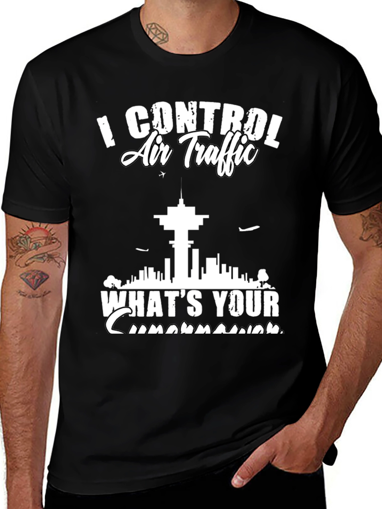 Variant 11 of Air Traffic Controller Funny T-Shirt