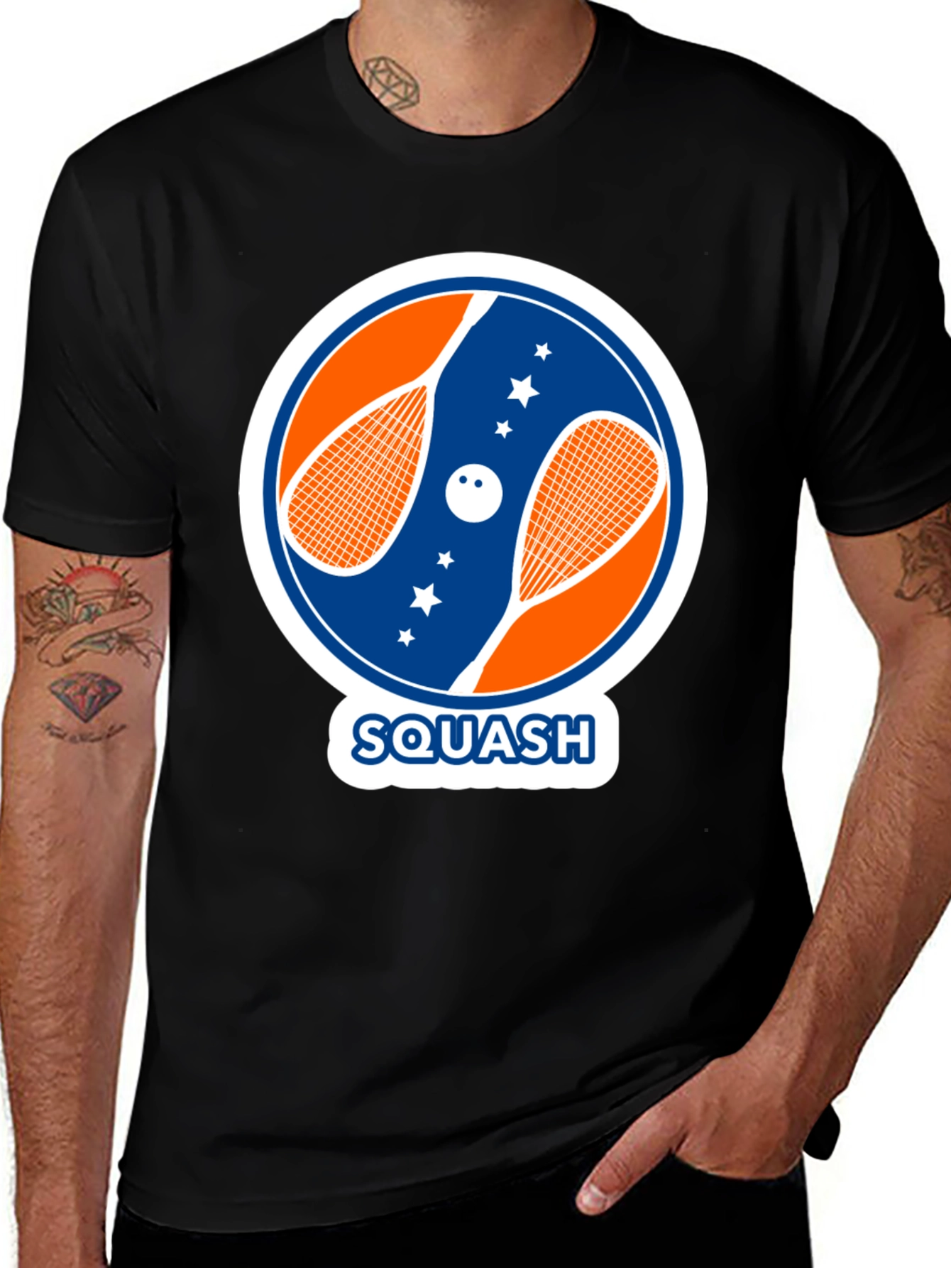Squash Sport Graphic Tee