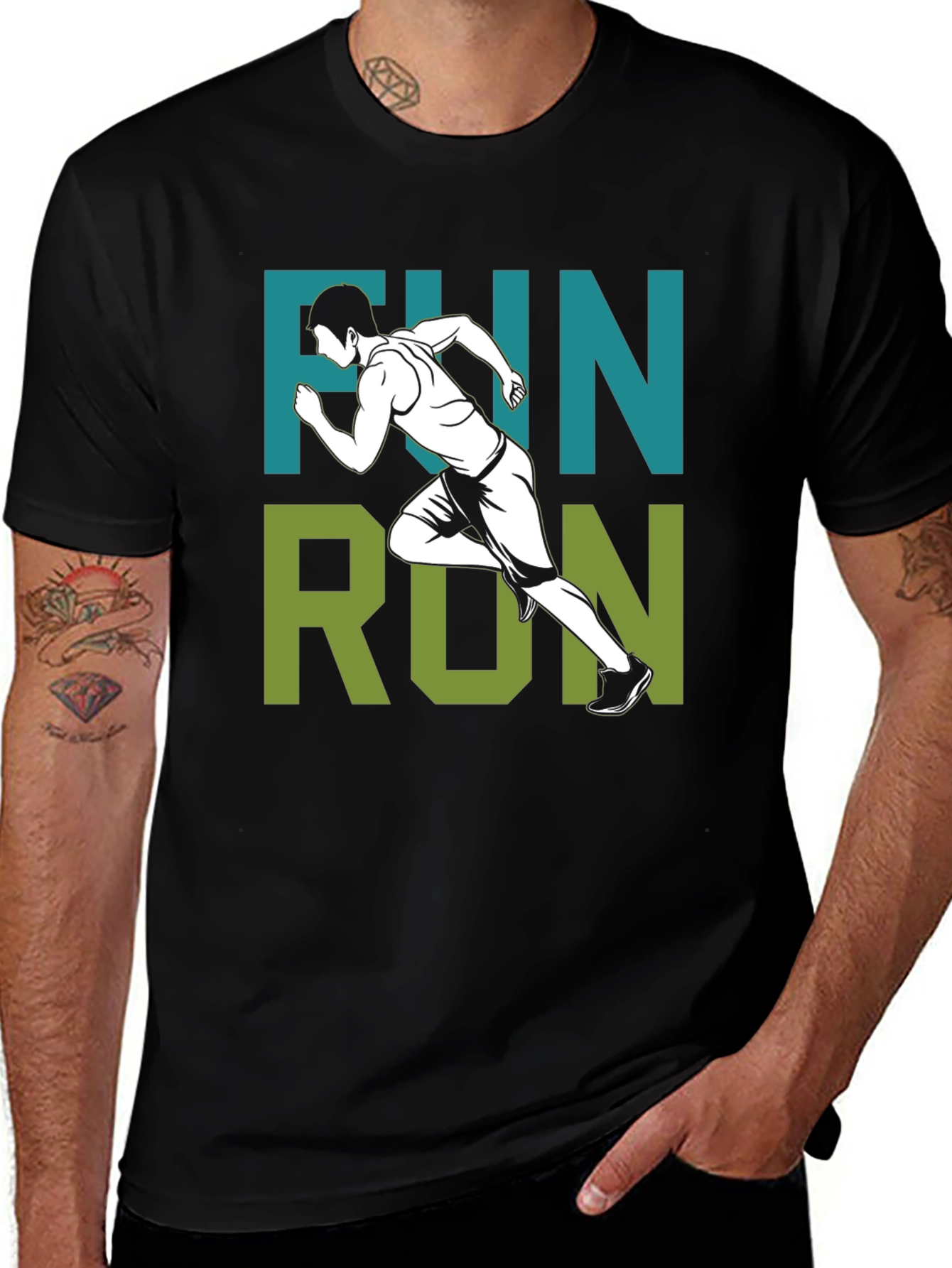 Fun Run Graphic Tee - Men's Activewear