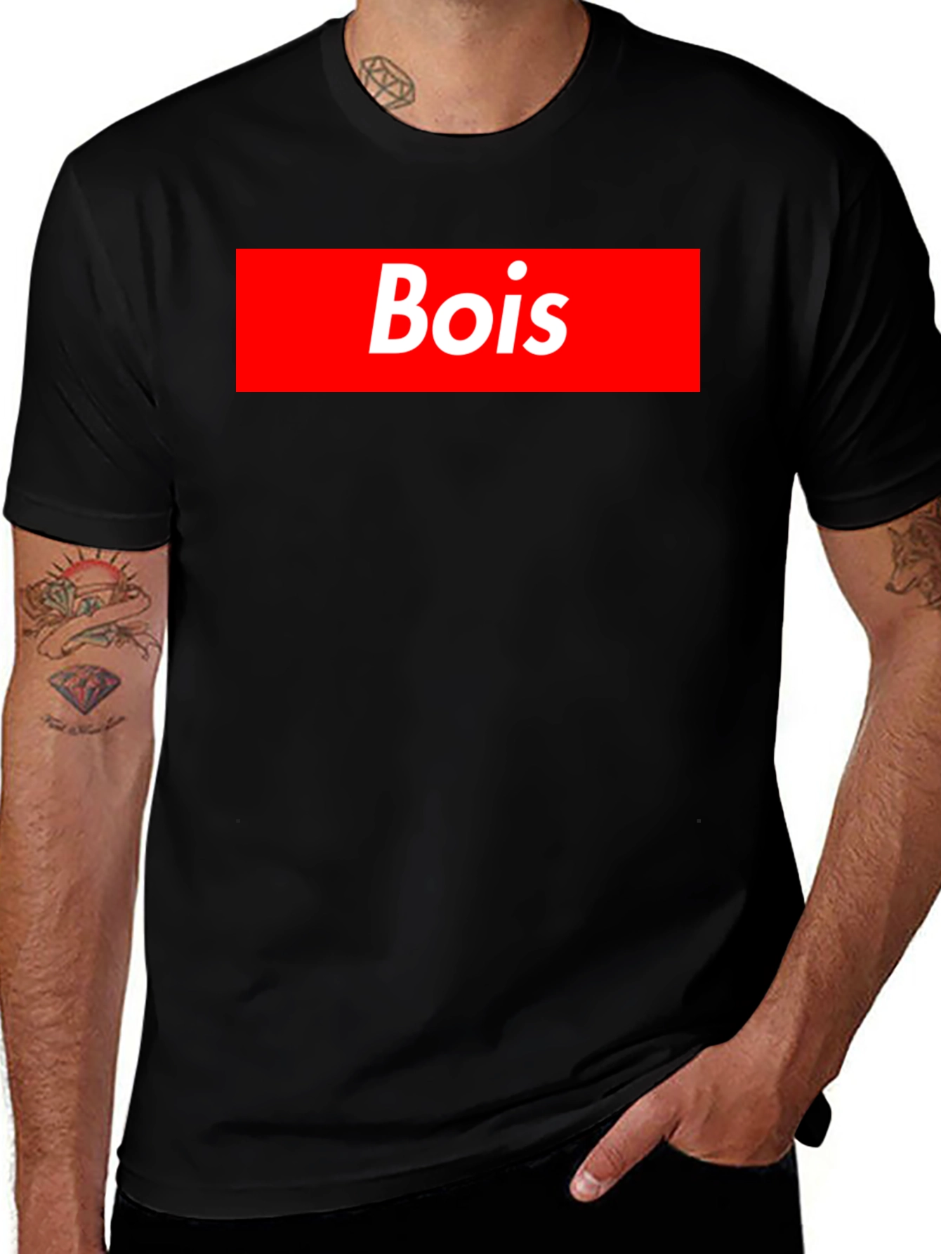 Variant 26 of Bois Graphic Tee - Supreme Style T-Shirt