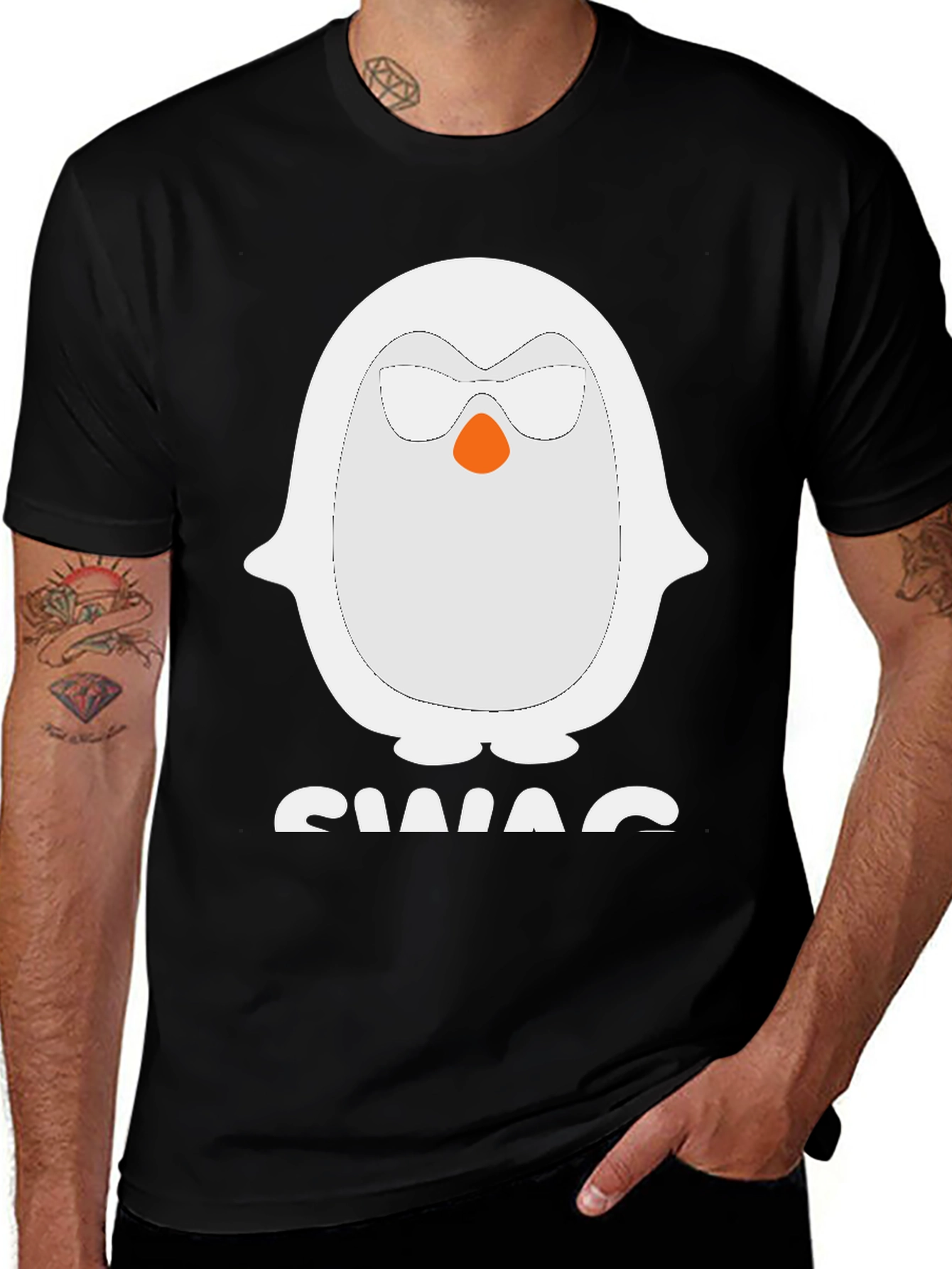 Variant 13 of Cool Penguin Swag T-Shirt