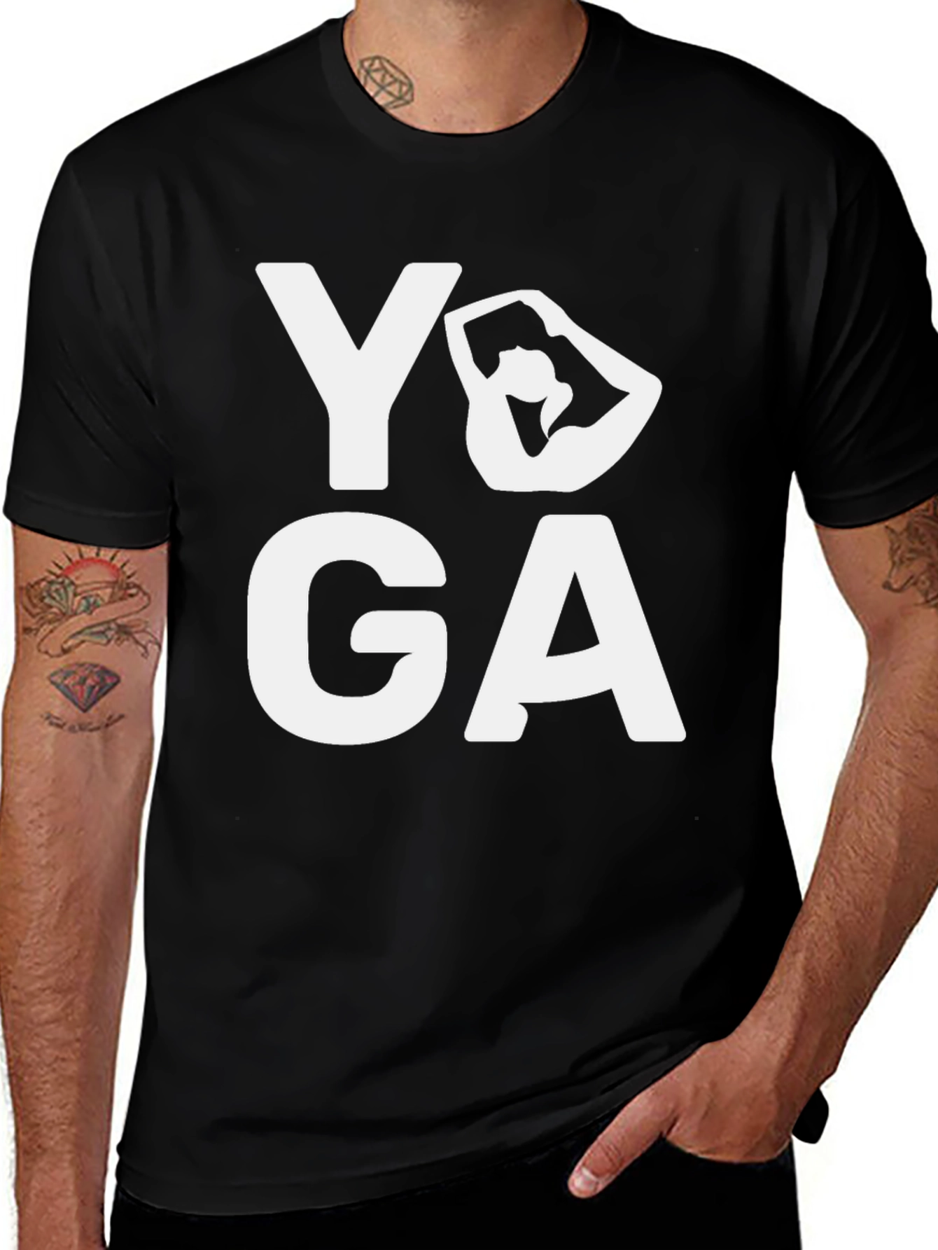 Variant 25 of Yoga Graphic T-Shirt - Relaxed Fit