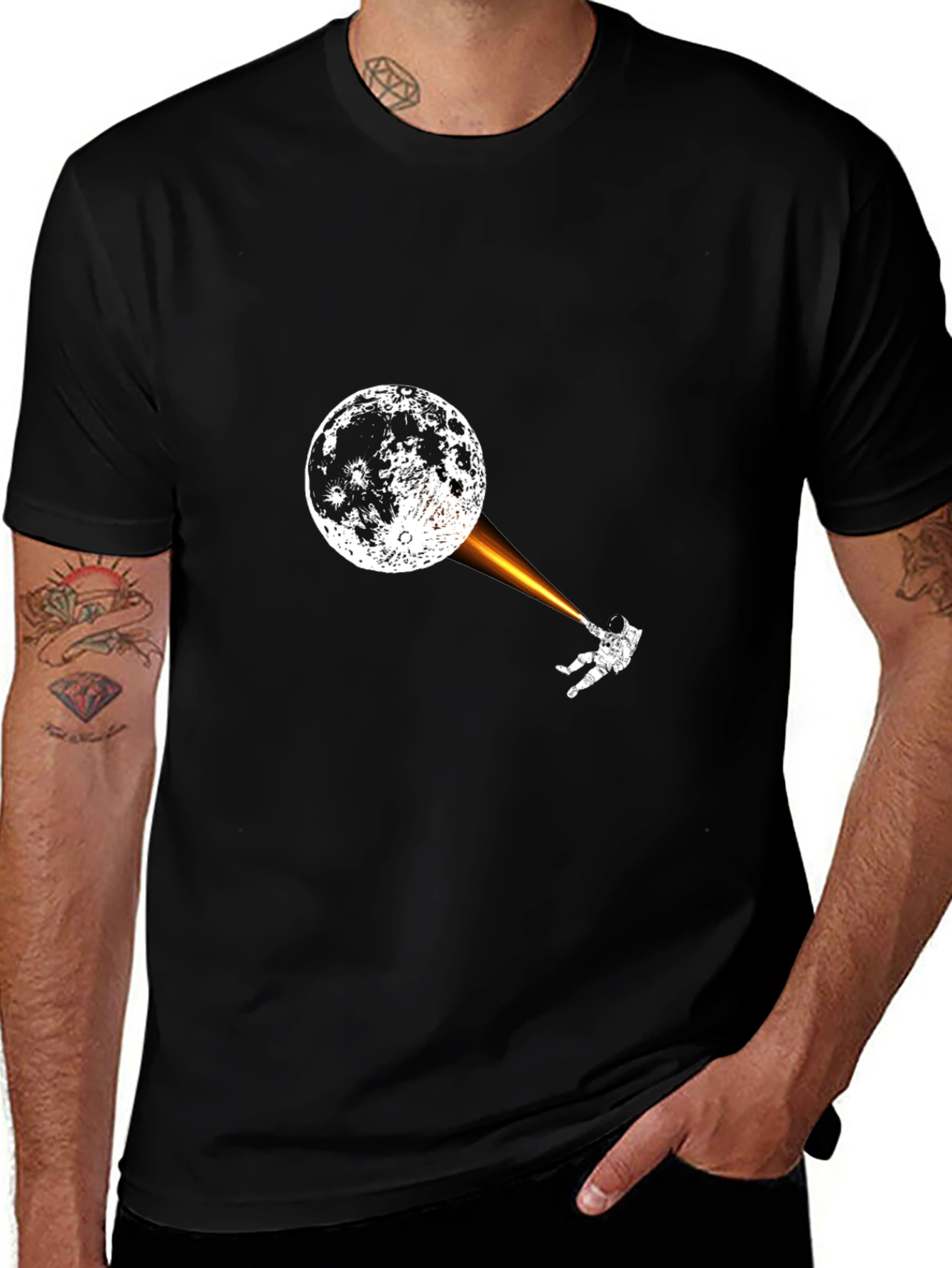 Variant 29 of Astronaut Moonbeam Graphic T-Shirt