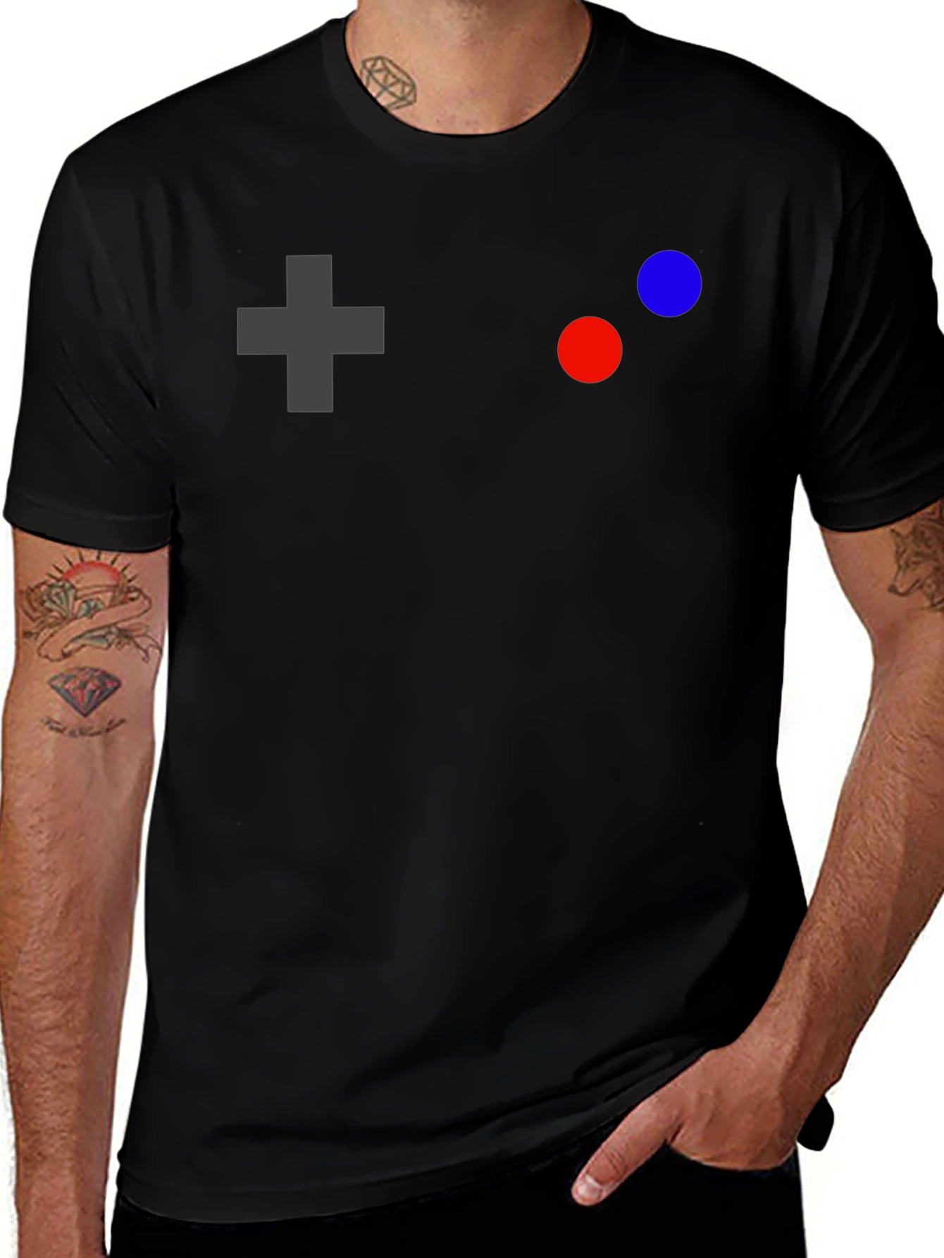 Variant 27 of Retro Gamer T-Shirt - Classic Controller Design
