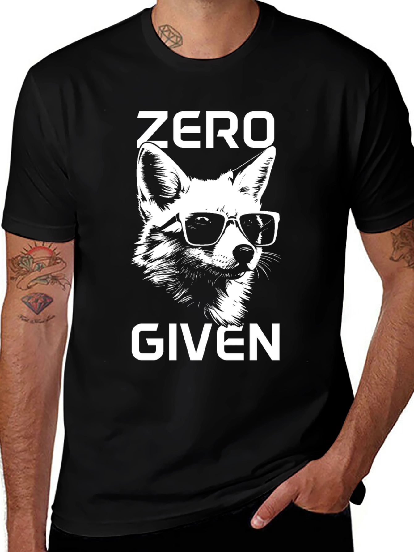 Variant 4 of Zero Fox Given T-Shirt
