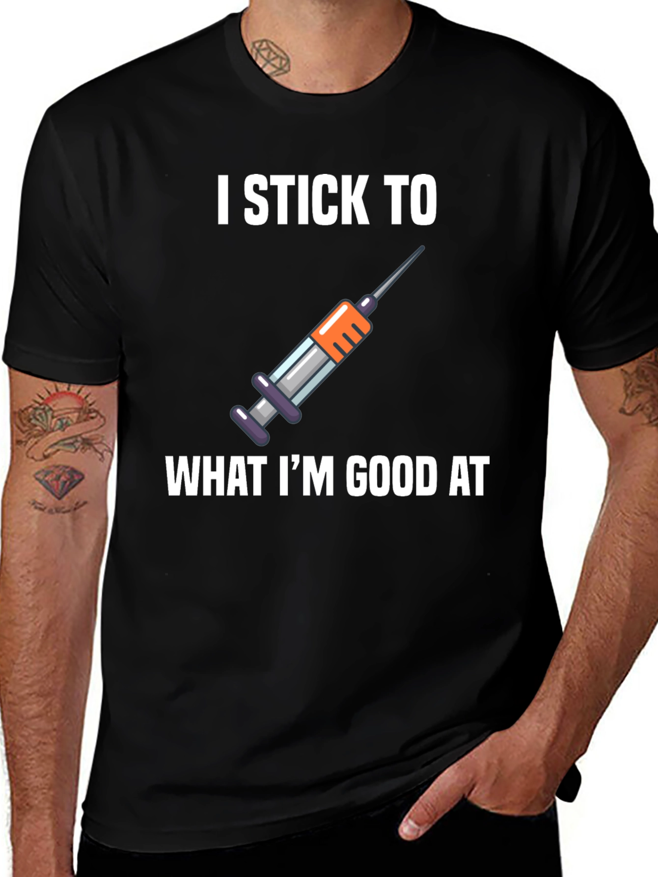 Variant 13 of I Stick To What I'm Good At T-Shirt