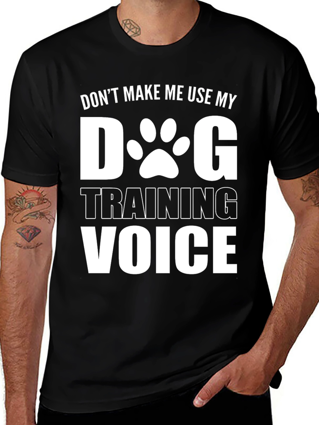 Variant 24 of Dog Training Voice T-Shirt