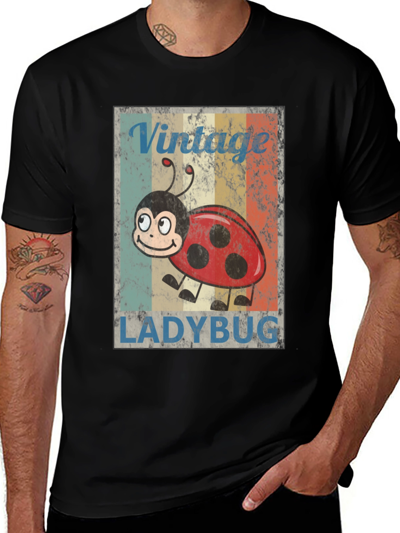 Variant 23 of Vintage Ladybug Graphic T-Shirt