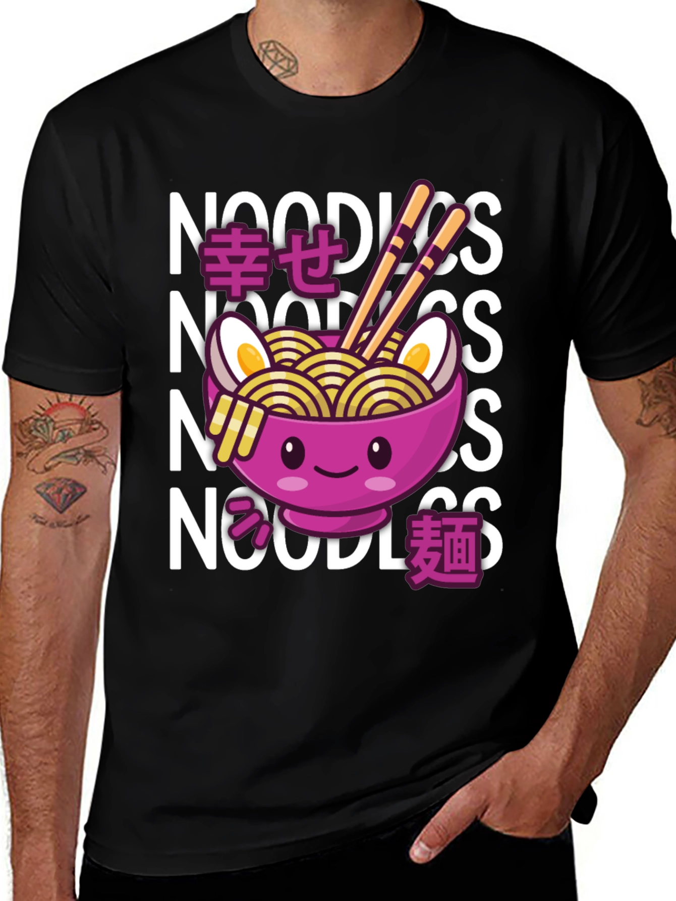 Variant 9 of Noodles Kawaii Style Graphic Tee
