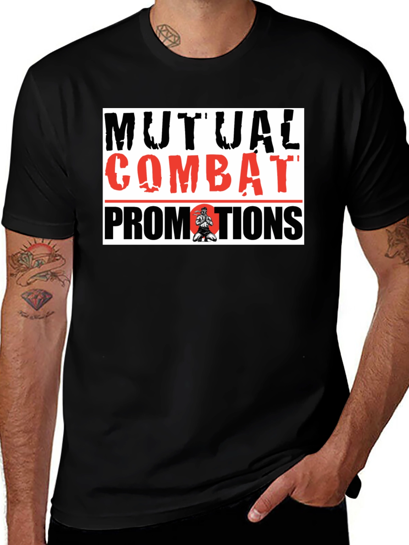 Variant 2 of Mutual Combat Promotions Graphic Tee