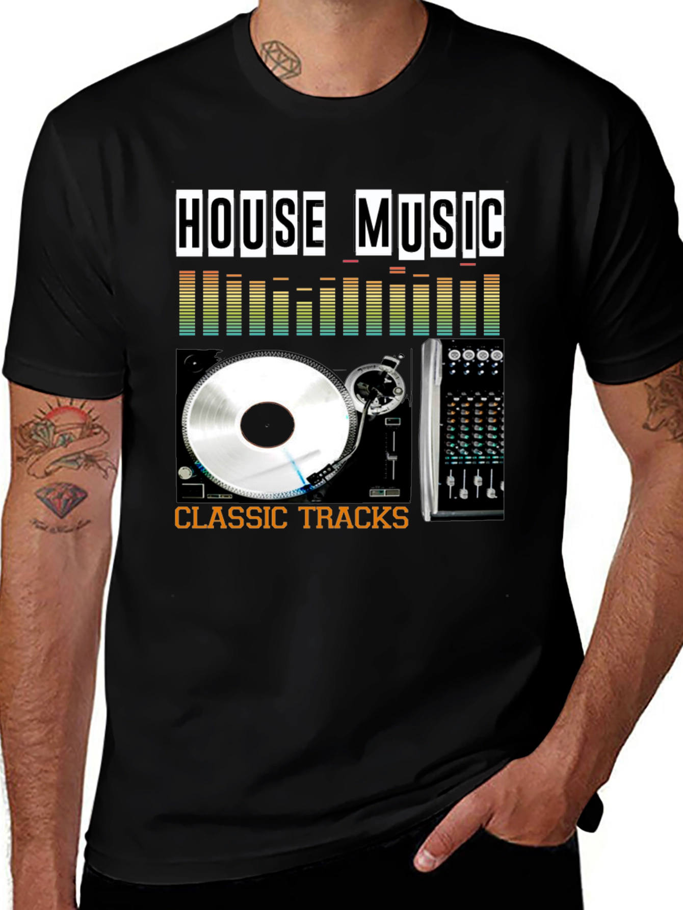 House Music Classic Tracks Graphic T-Shirt