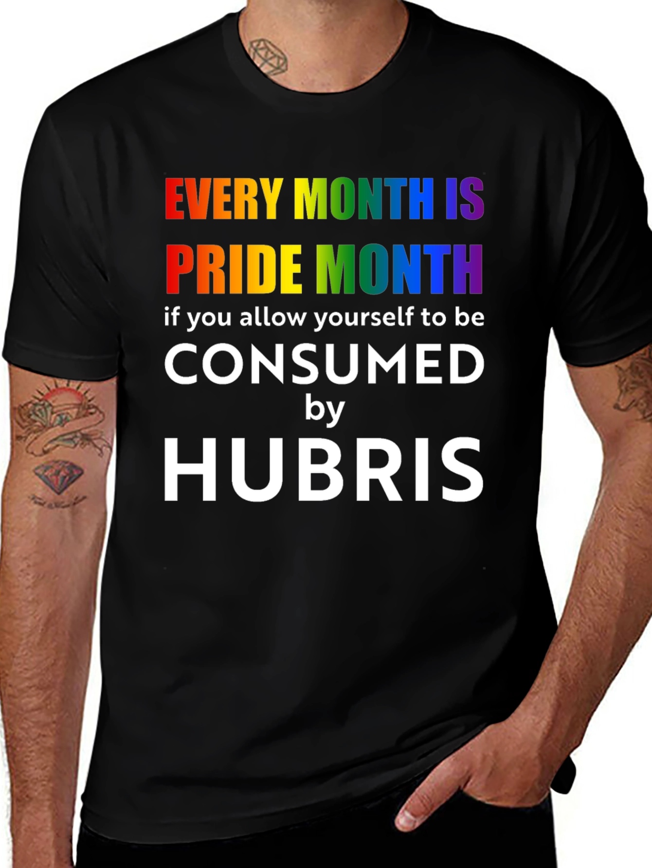 Variant 25 of Pride Hubris T-Shirt