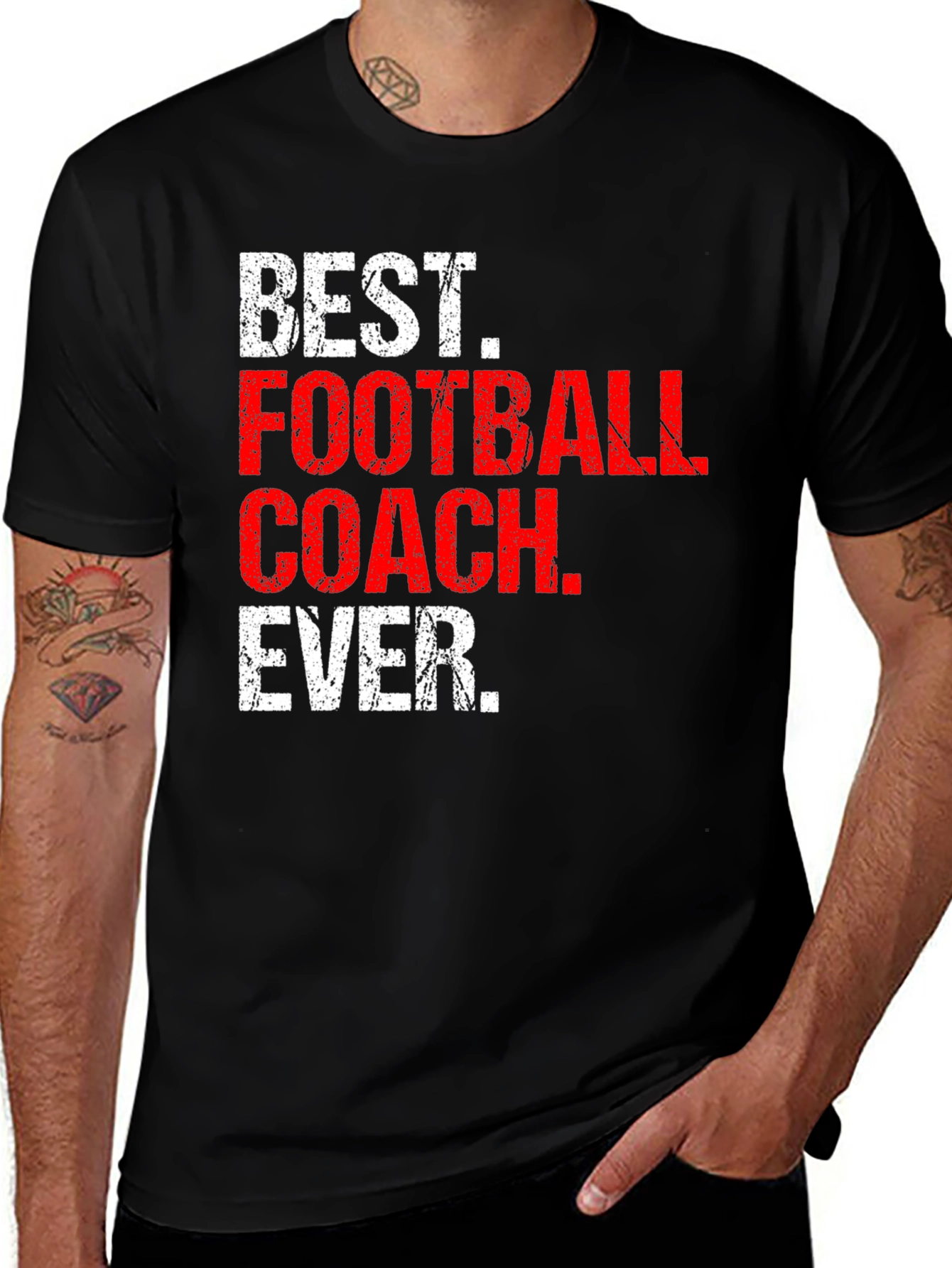 Variant 26 of Best Football Coach Ever T-Shirt