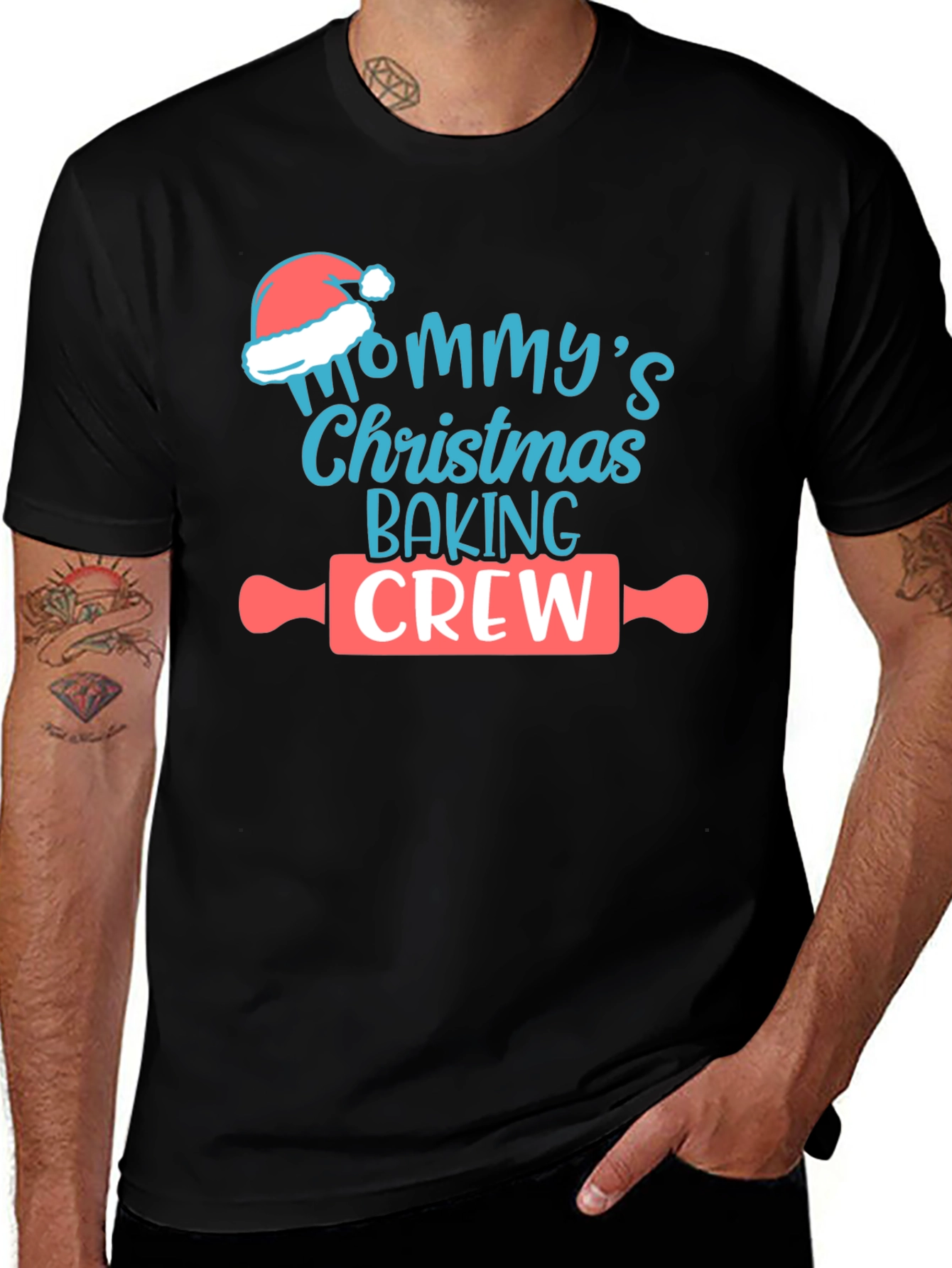 Mommy's Christmas Baking Crew T-Shirt