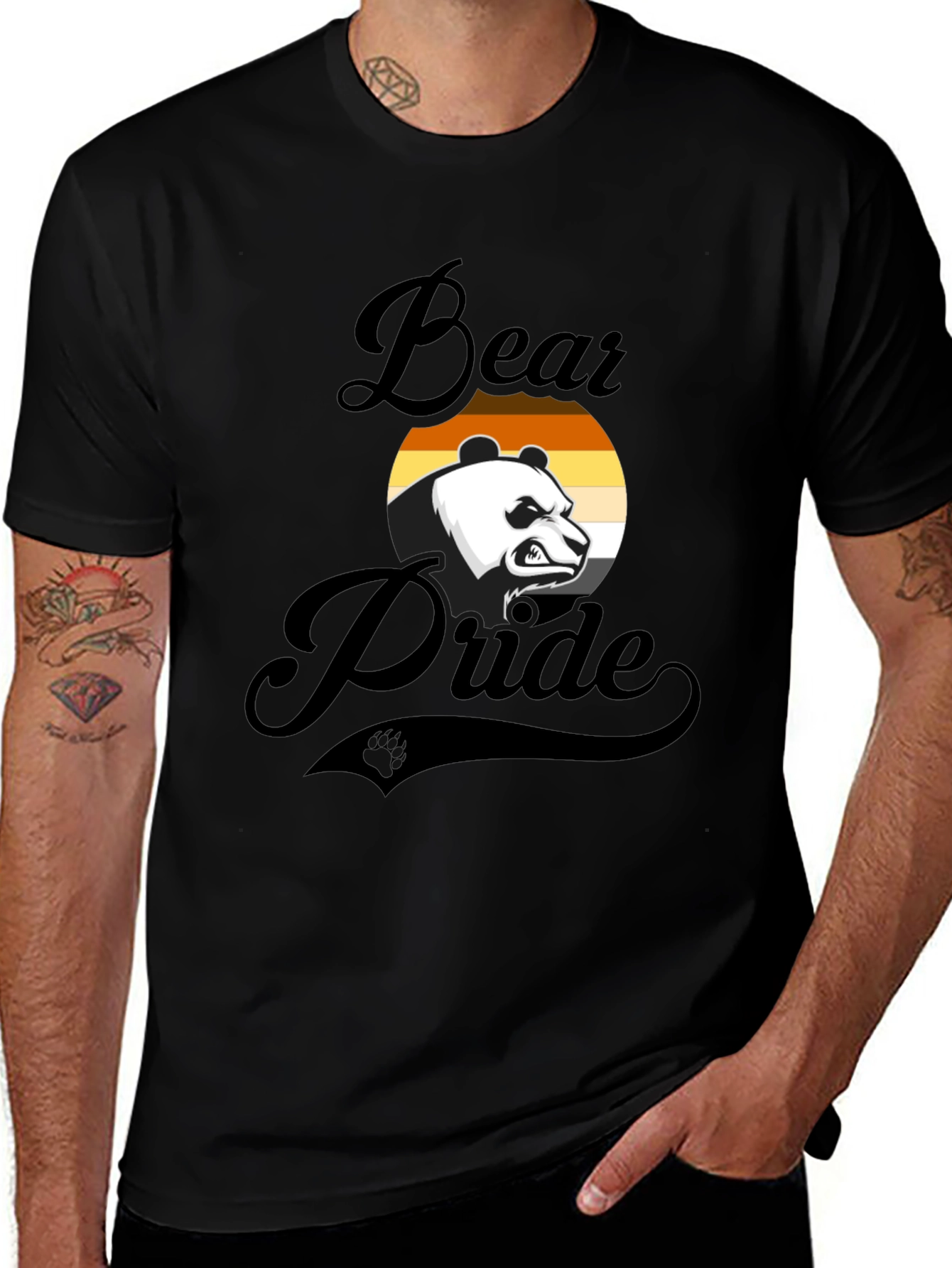 Variant 19 of Bear Pride Graphic T-Shirt