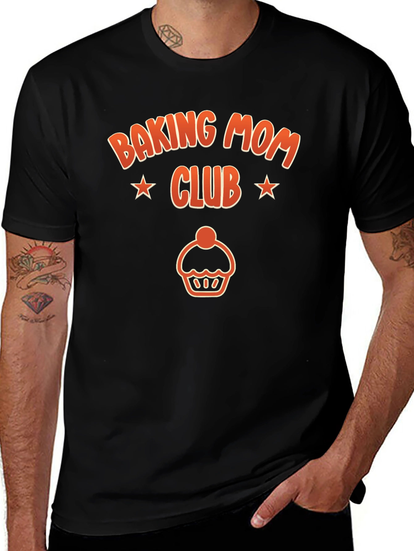 Variant 3 of Baking Mom Club T-Shirt - Fun Baker Apparel
