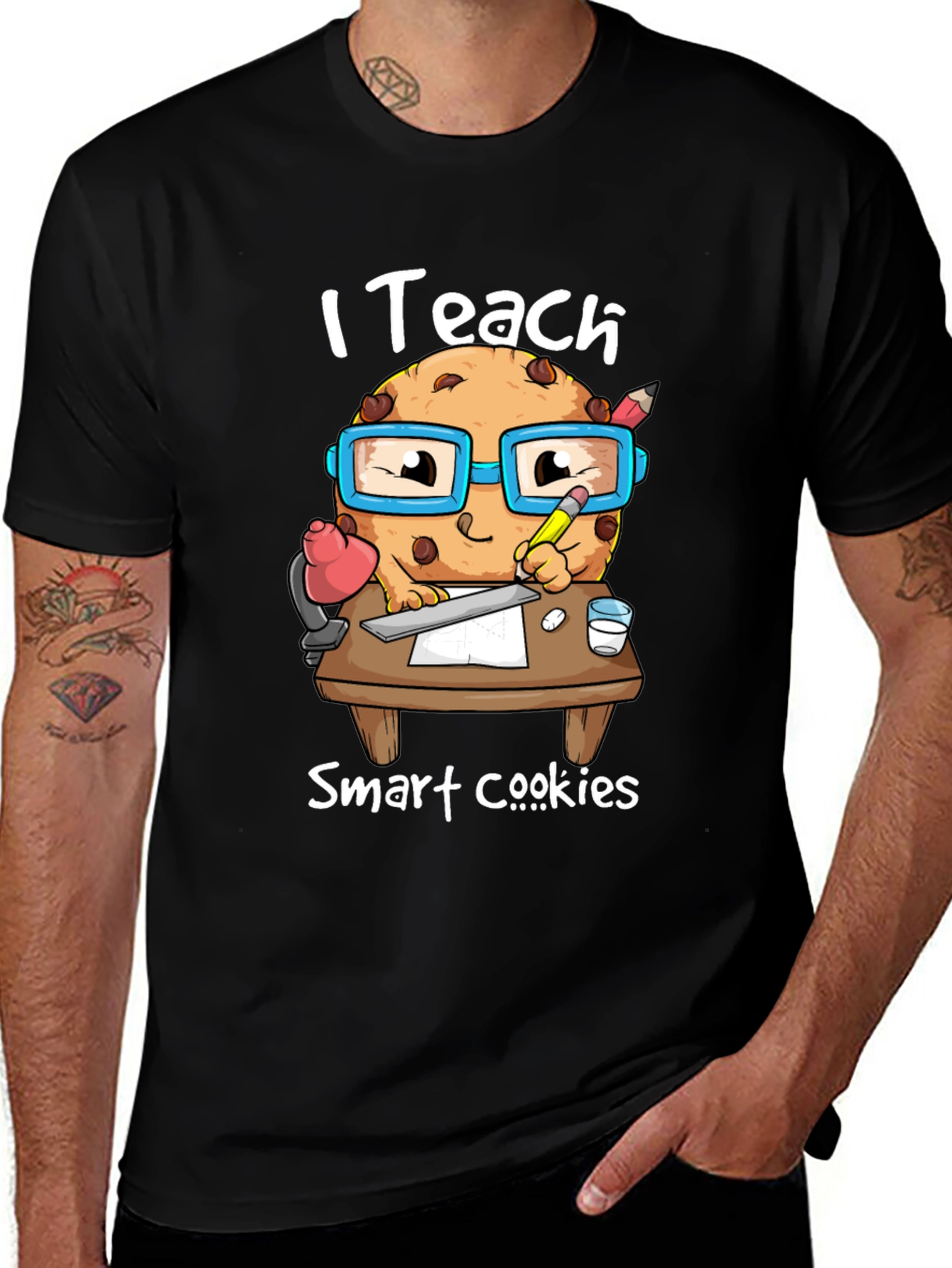 Variant 21 of I Teach Smart Cookies T-Shirt - Teacher Appreciation