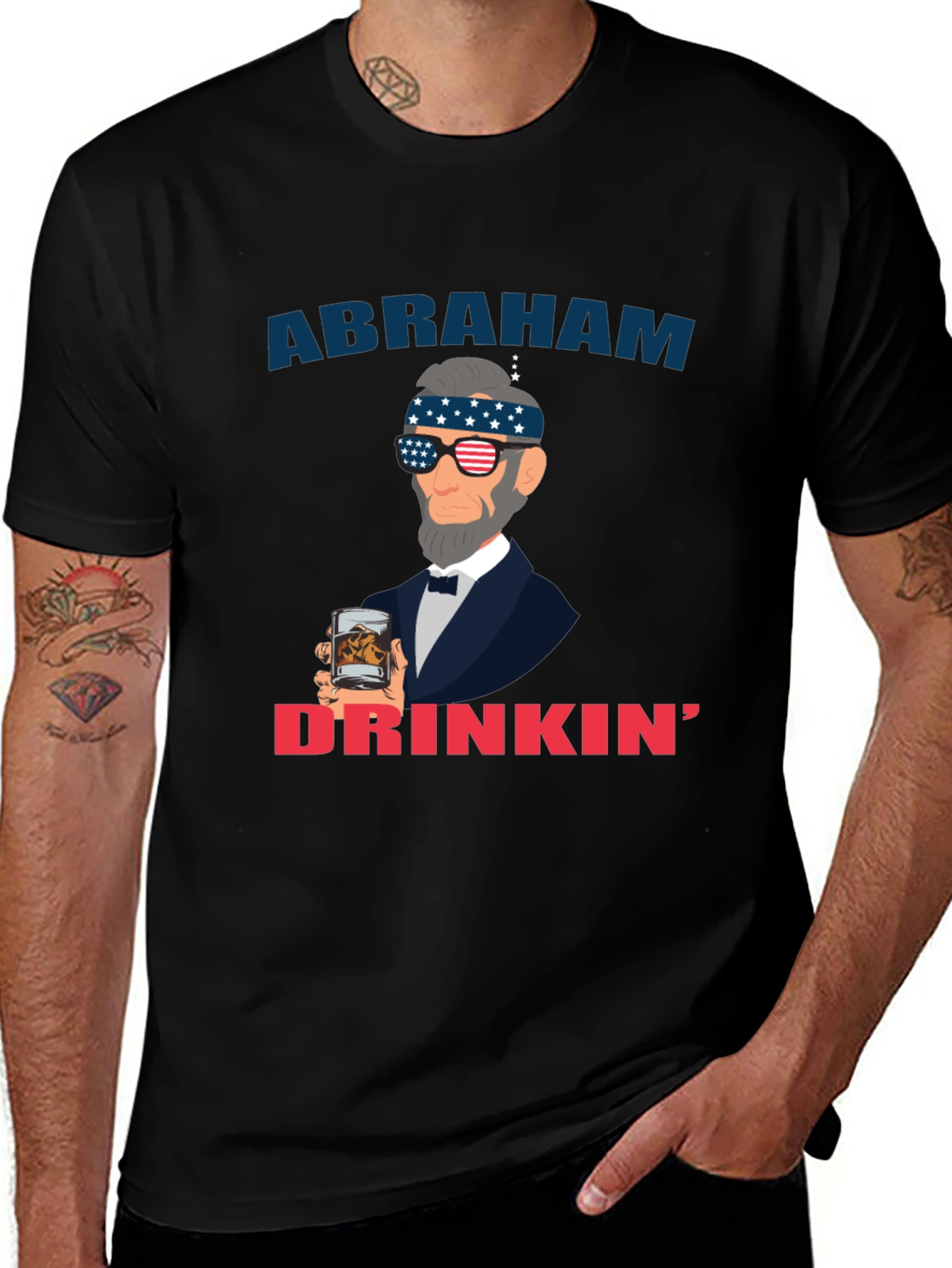 Abraham Drinkin' T-Shirt