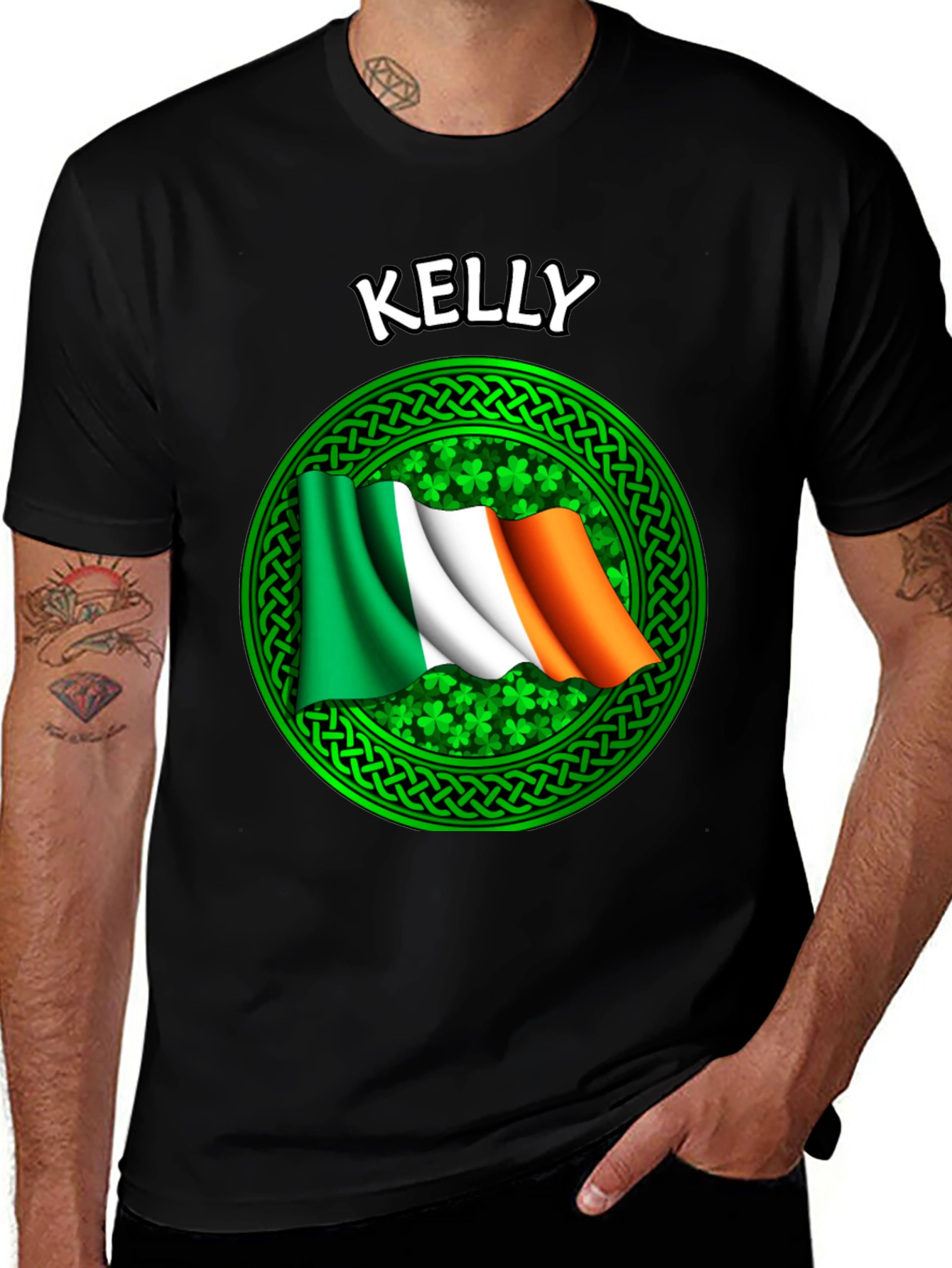 Irish Flag Kelly St. Patrick's Day T-Shirt