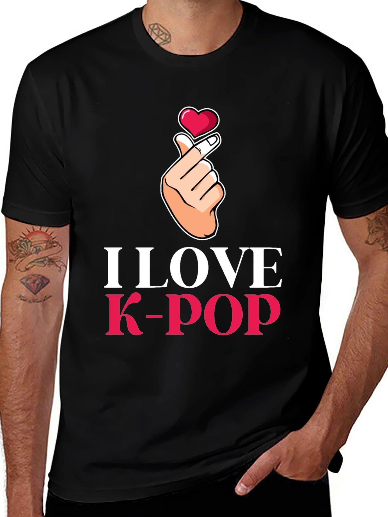 I Love K-Pop T-Shirt