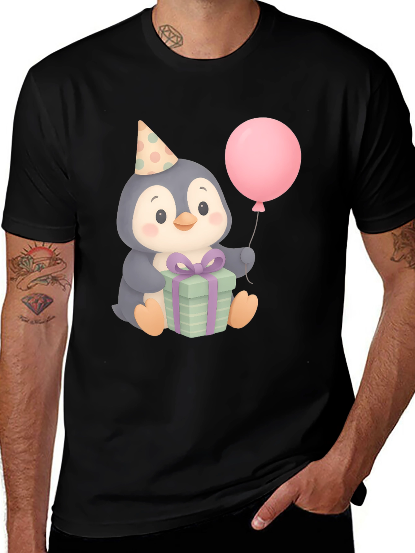 Variant 15 of Penguin Party T-Shirt
