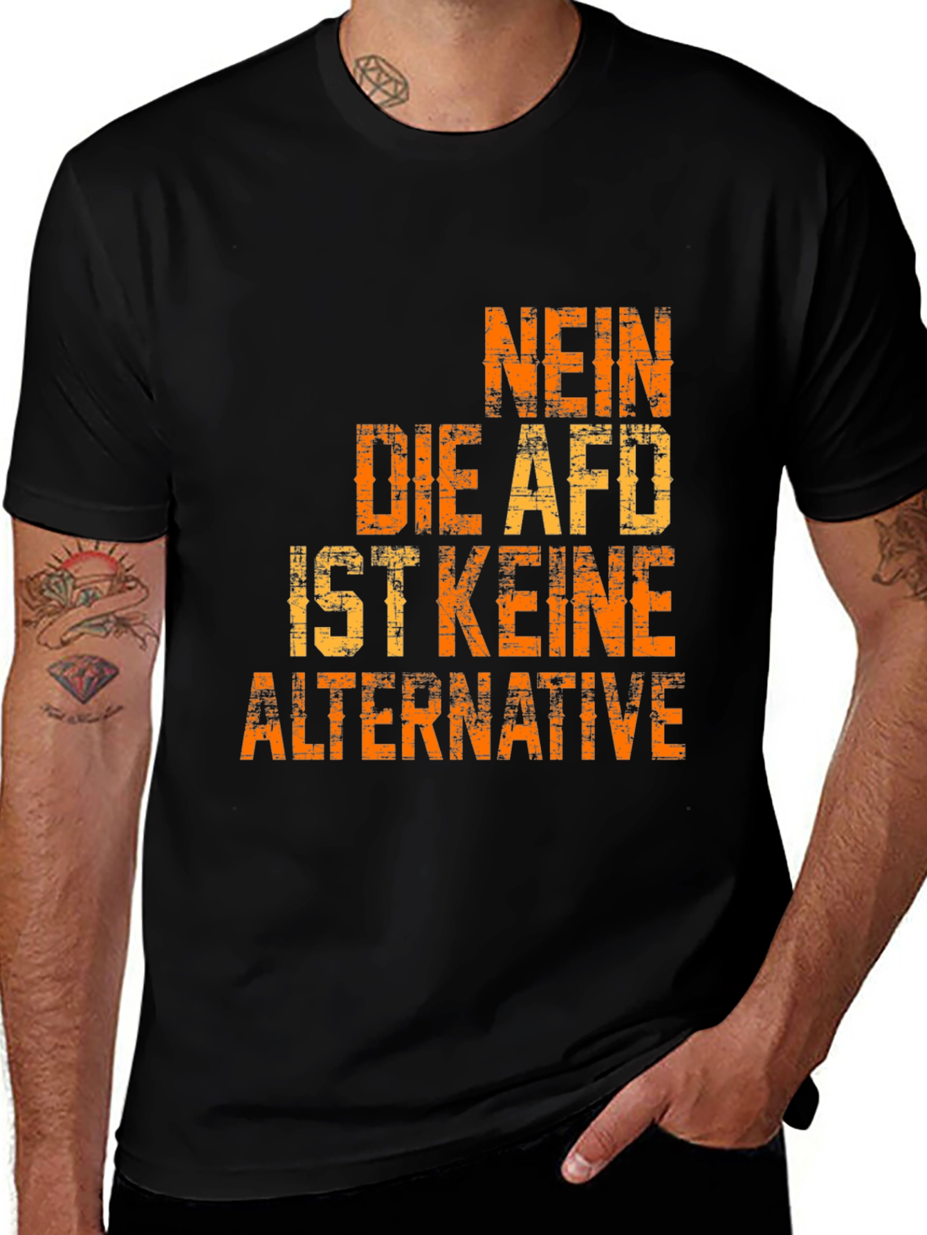 Variant 30 of Nein Die AFD T-Shirt - Political Statement Tee