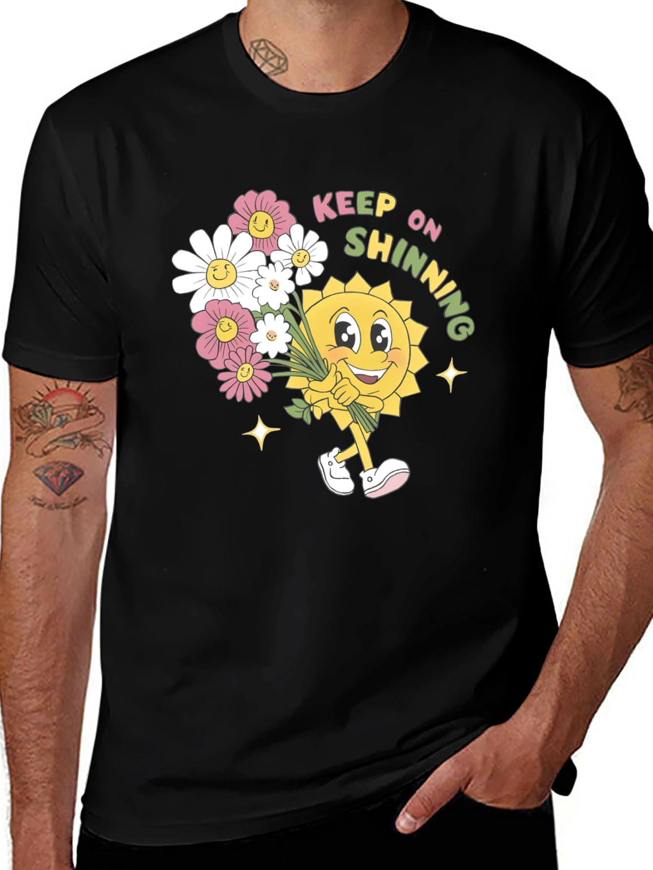 Variant 7 of Keep On Shinning Graphic Tee