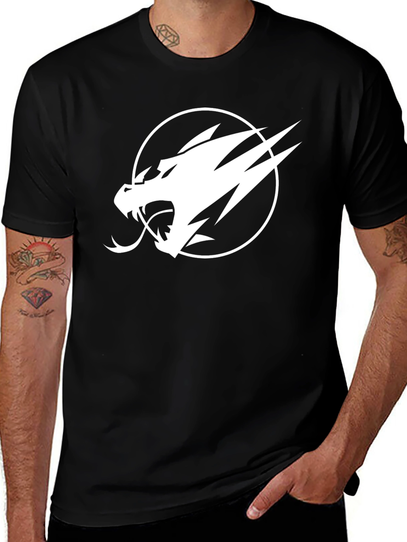 Variant 17 of Dragon Emblem Black T-Shirt