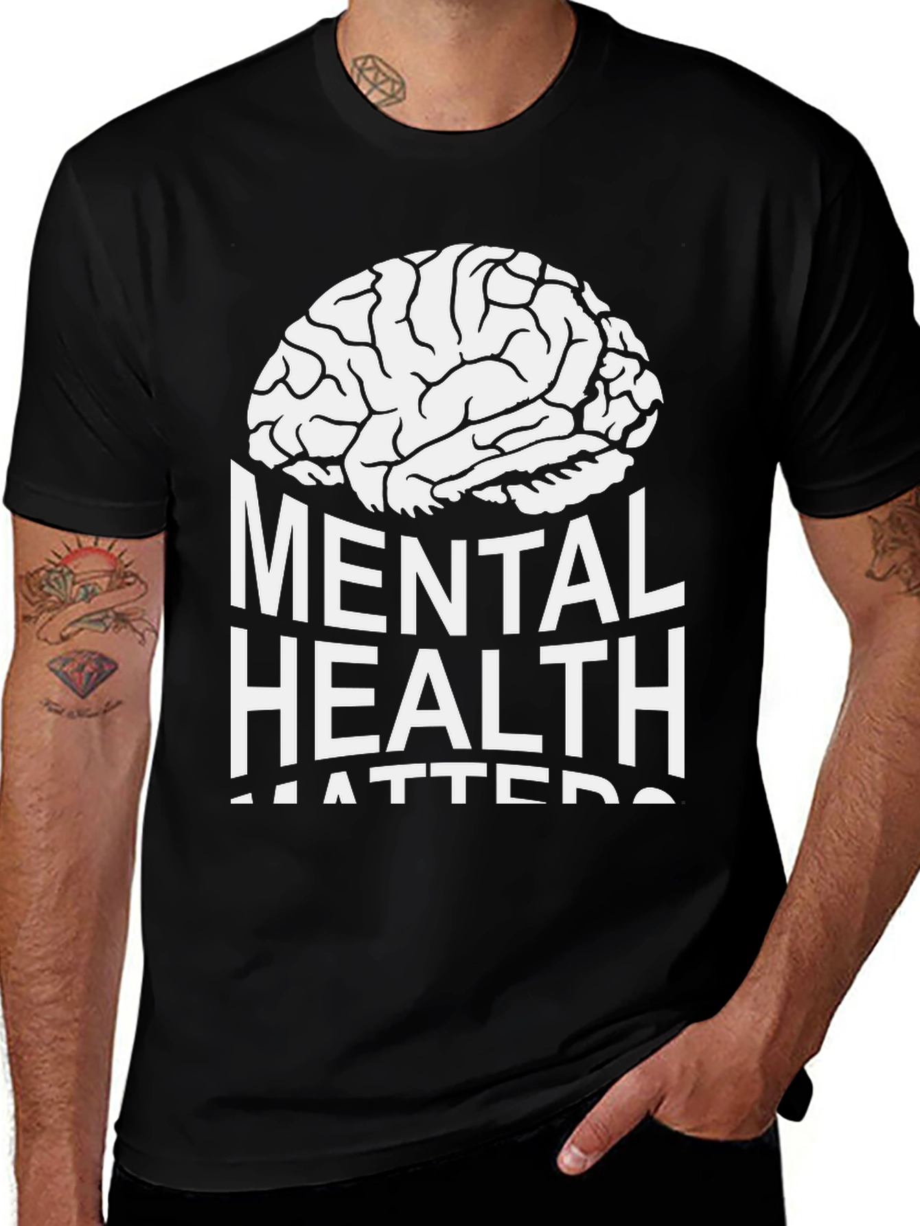 Variant 27 of Mental Health Matters Graphic Tee
