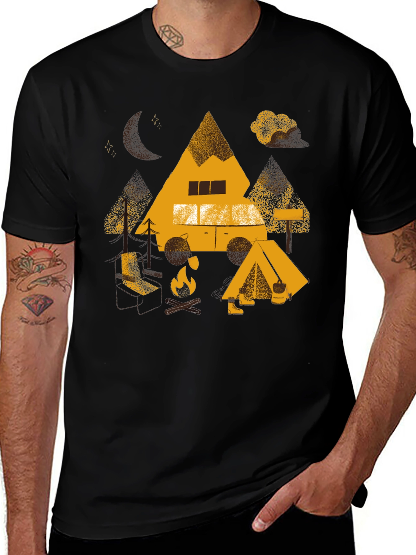 Variant 26 of Camping Adventure Graphic Tee
