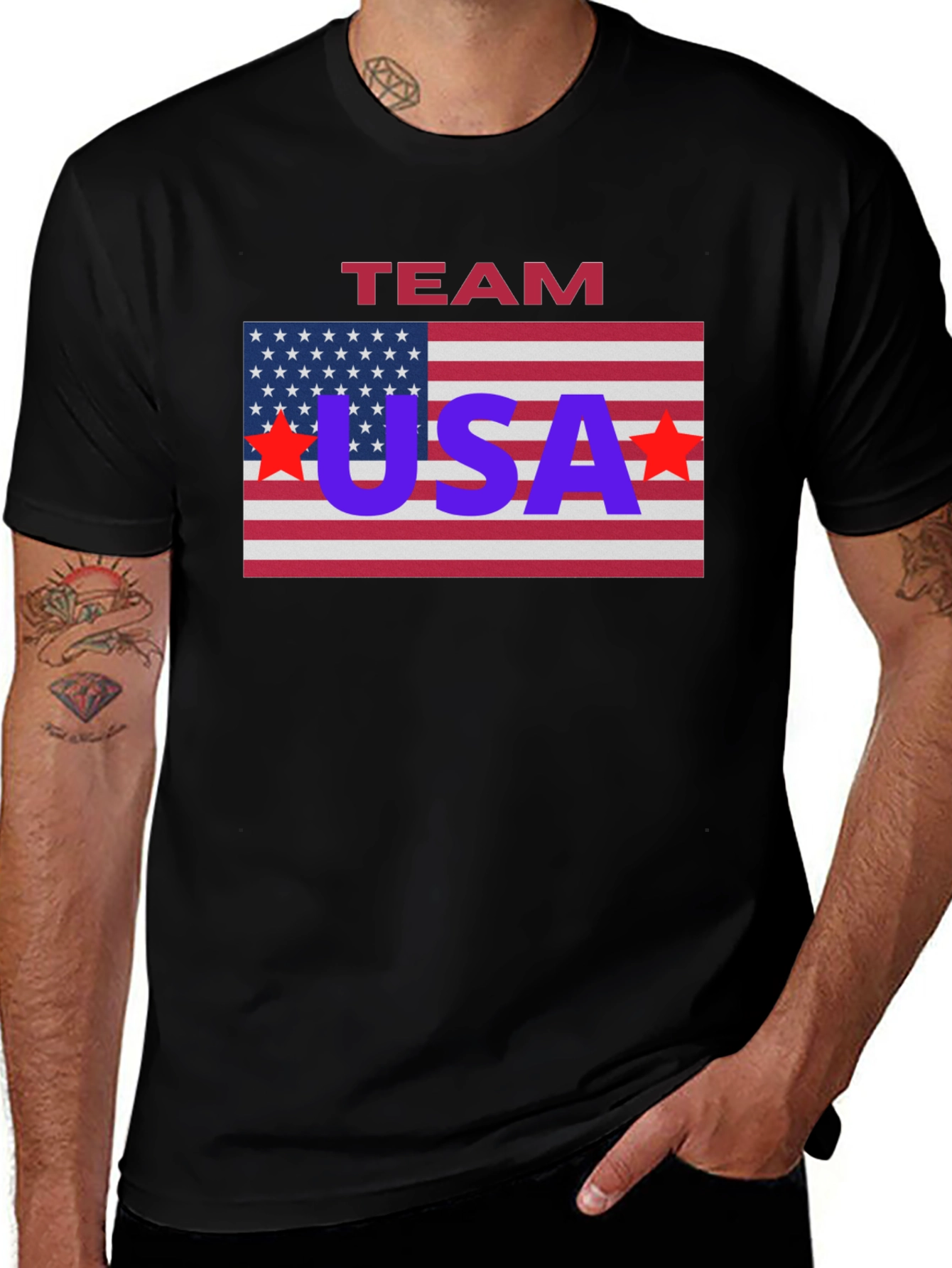 Team USA T-Shirt Patriotic Pride