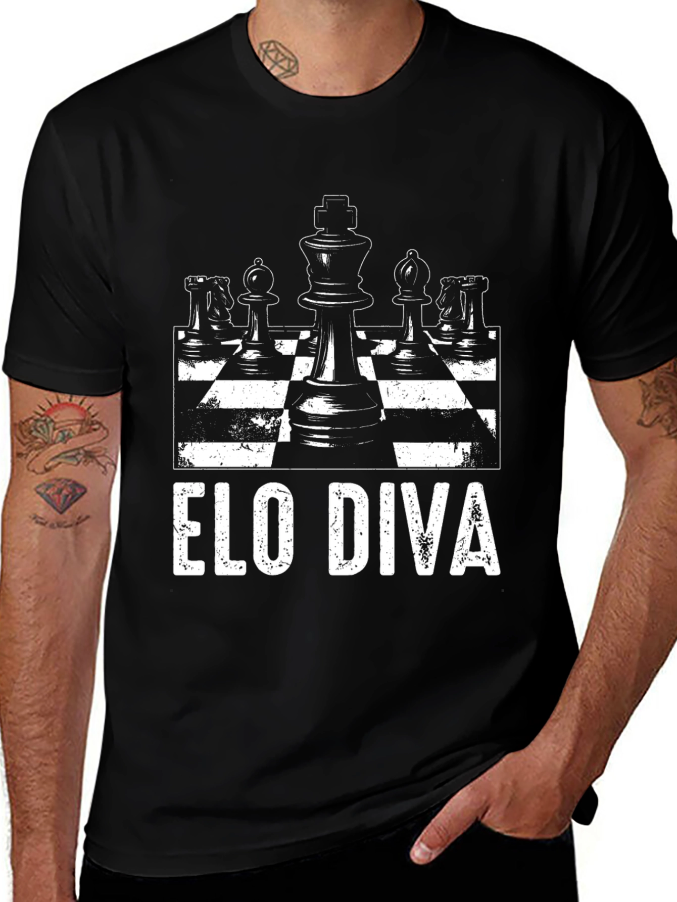 ELO DIVA Chess T-Shirt