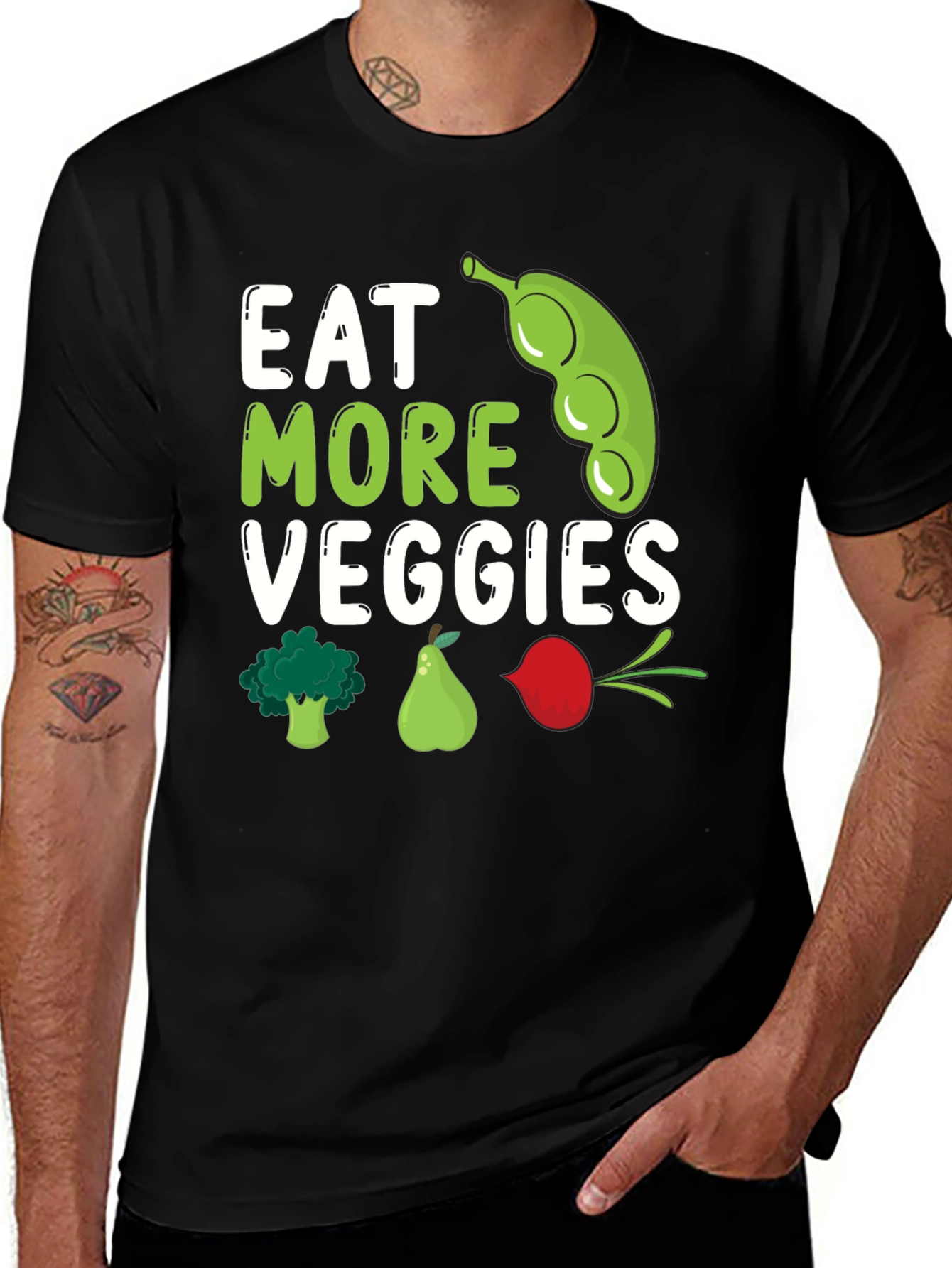 Eat More Veggies Graphic Tee