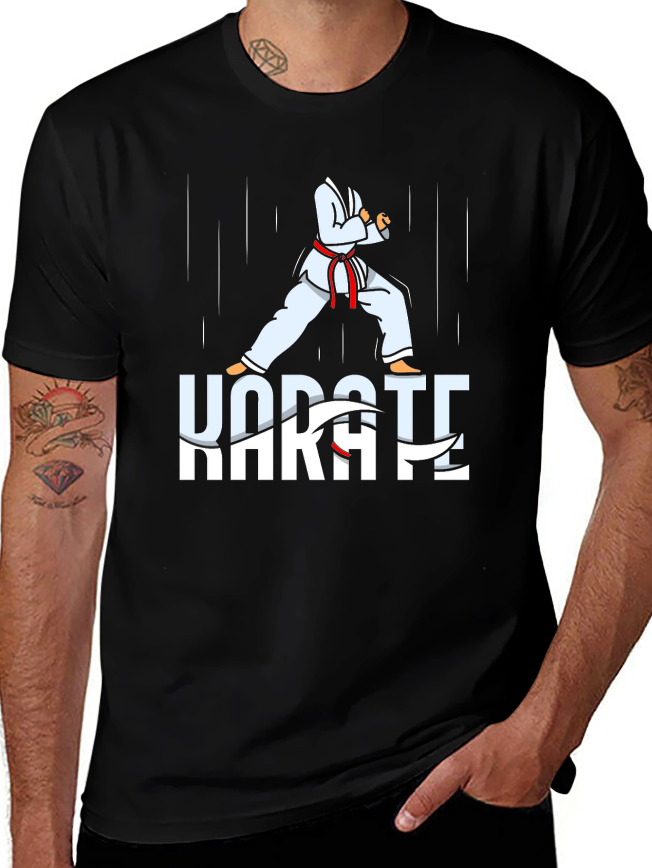 Karate Graphic Tee - Martial Arts T-Shirt