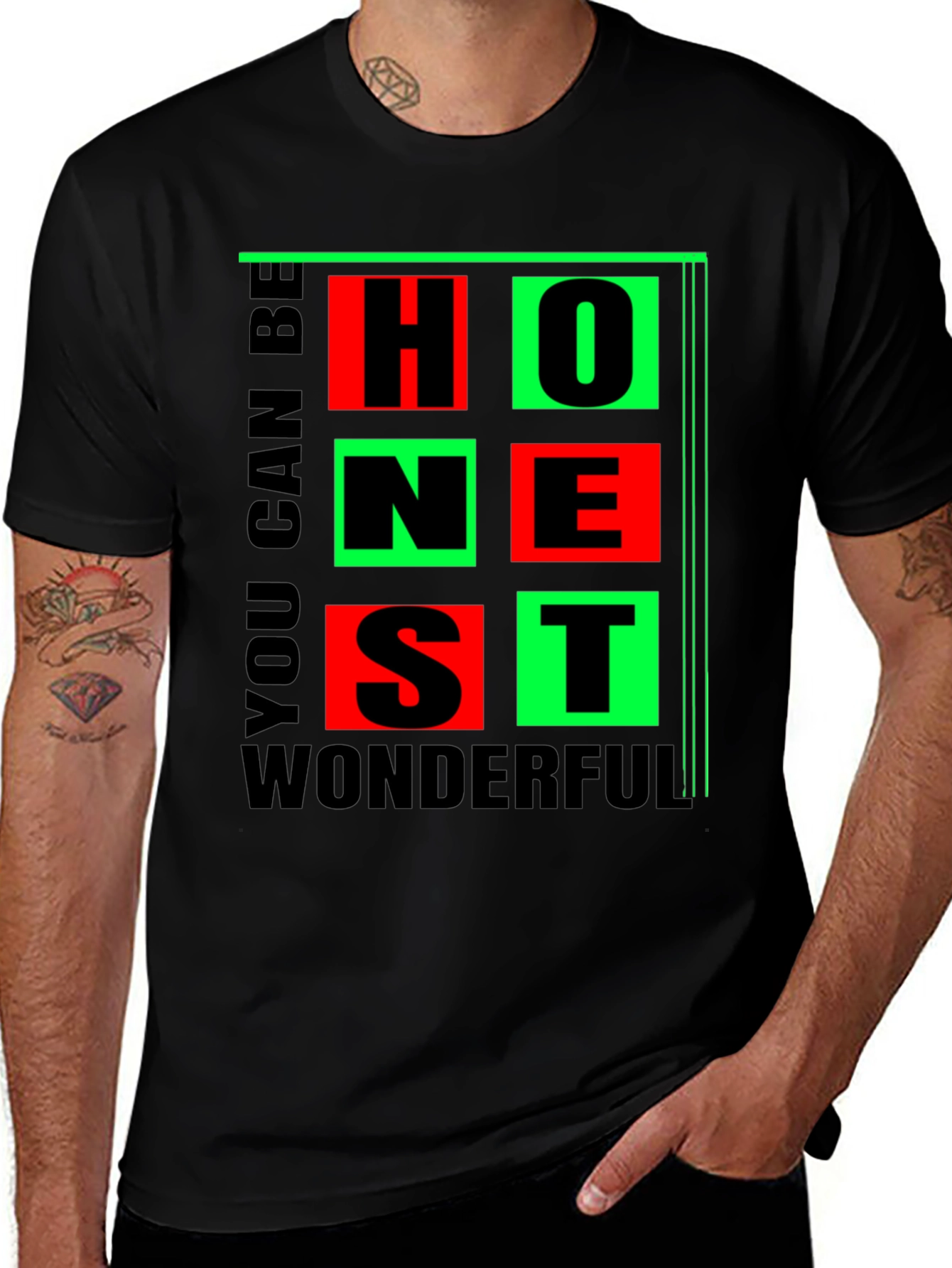Variant 30 of Honest Wonderful Graphic Tee