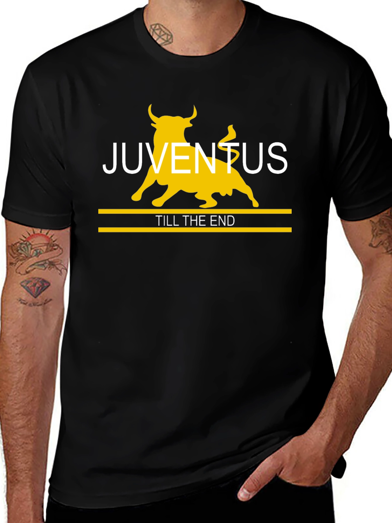 Juventus Till The End Black T-Shirt