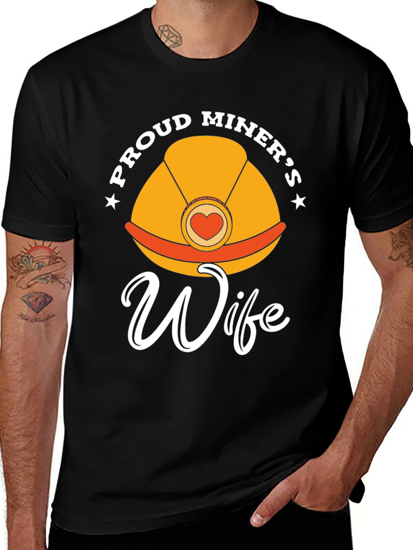 Variant 27 of Proud Miner's Wife T-Shirt