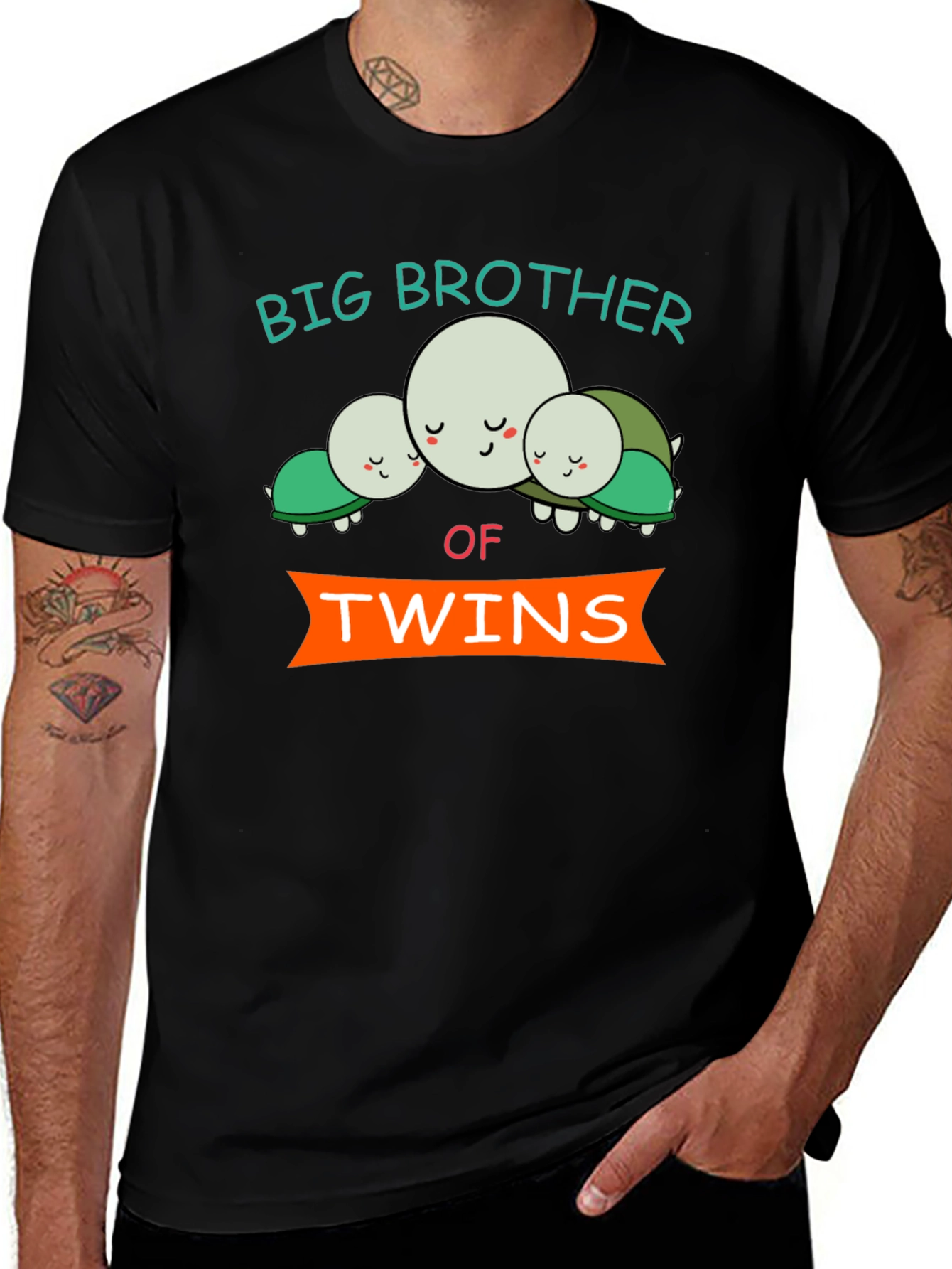 Variant 12 of Big Brother of Twins Graphic T-Shirt