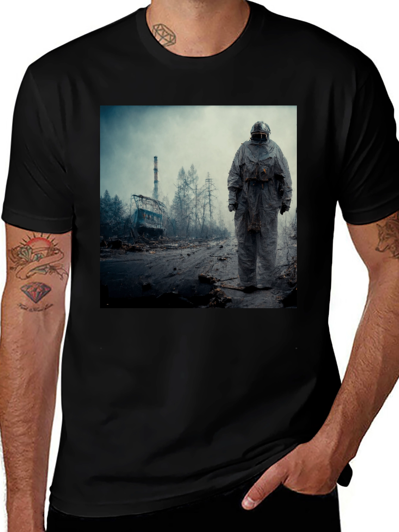 Chernobyl Hazmat Suit T-Shirt